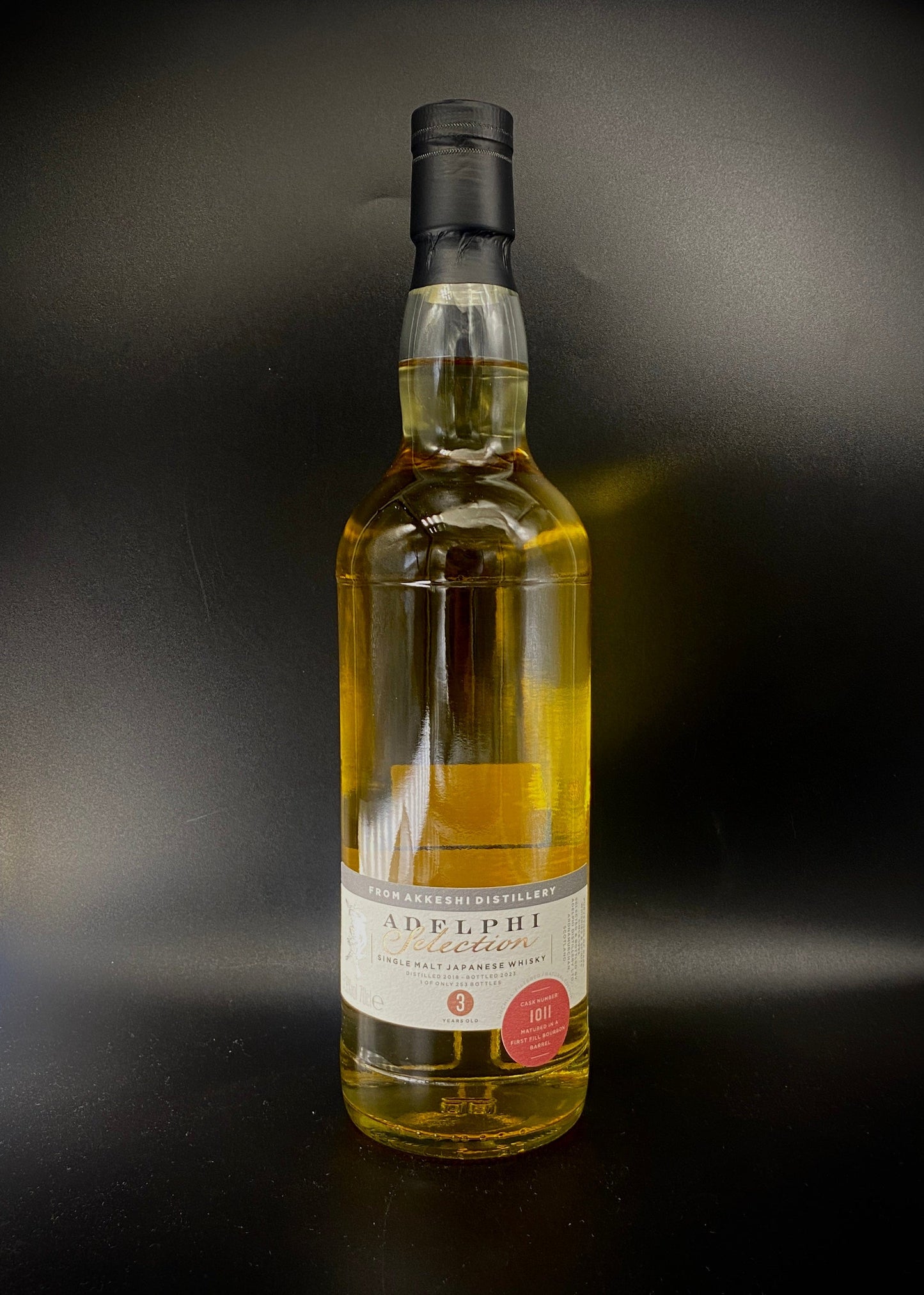 Horny Pony Akkeshi 3y/o (Peated) Adelphi 30th Anniversary Japanese Single Malt Whisky 57.8%ABV 30ml