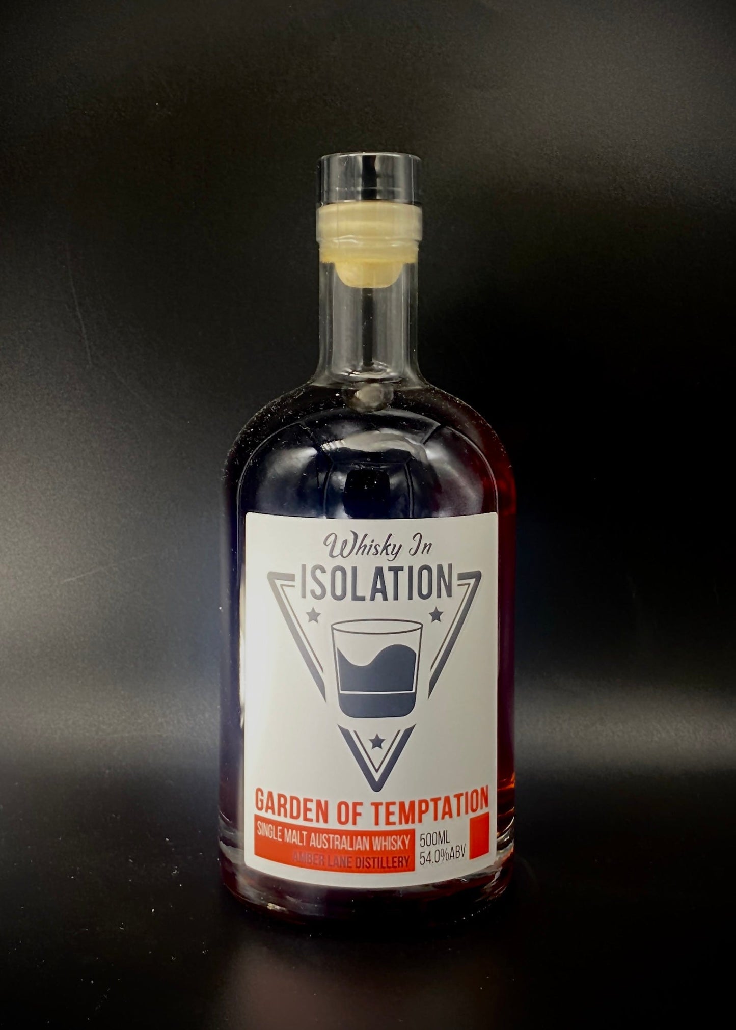 Horny Pony Amber Lane 'Garden of Temptation' Whisky in Isolation 54%abv 30ml