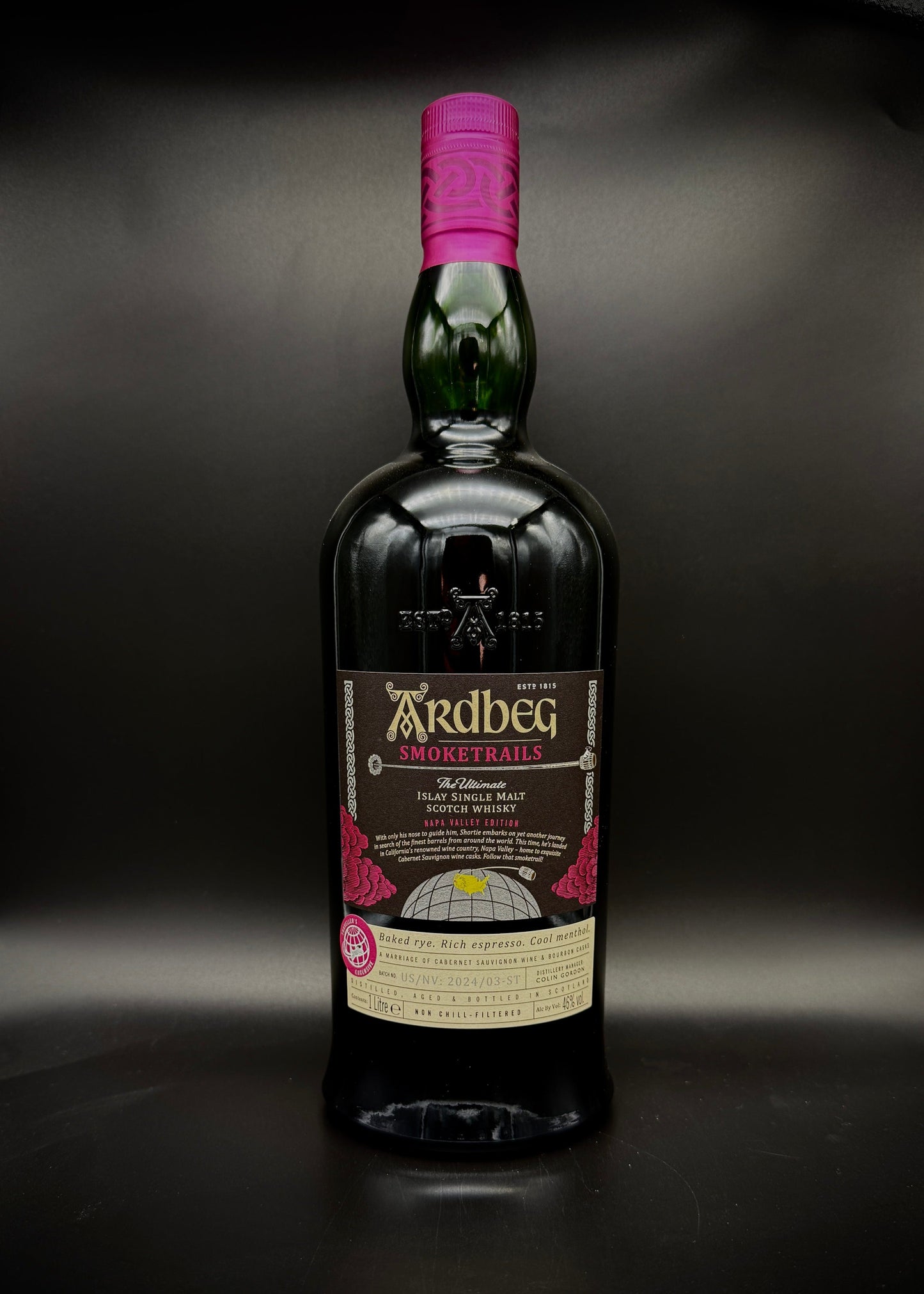 Horny Pony Ardbeg Smoketrails Napa Valley Edition 46%ABV 30ml