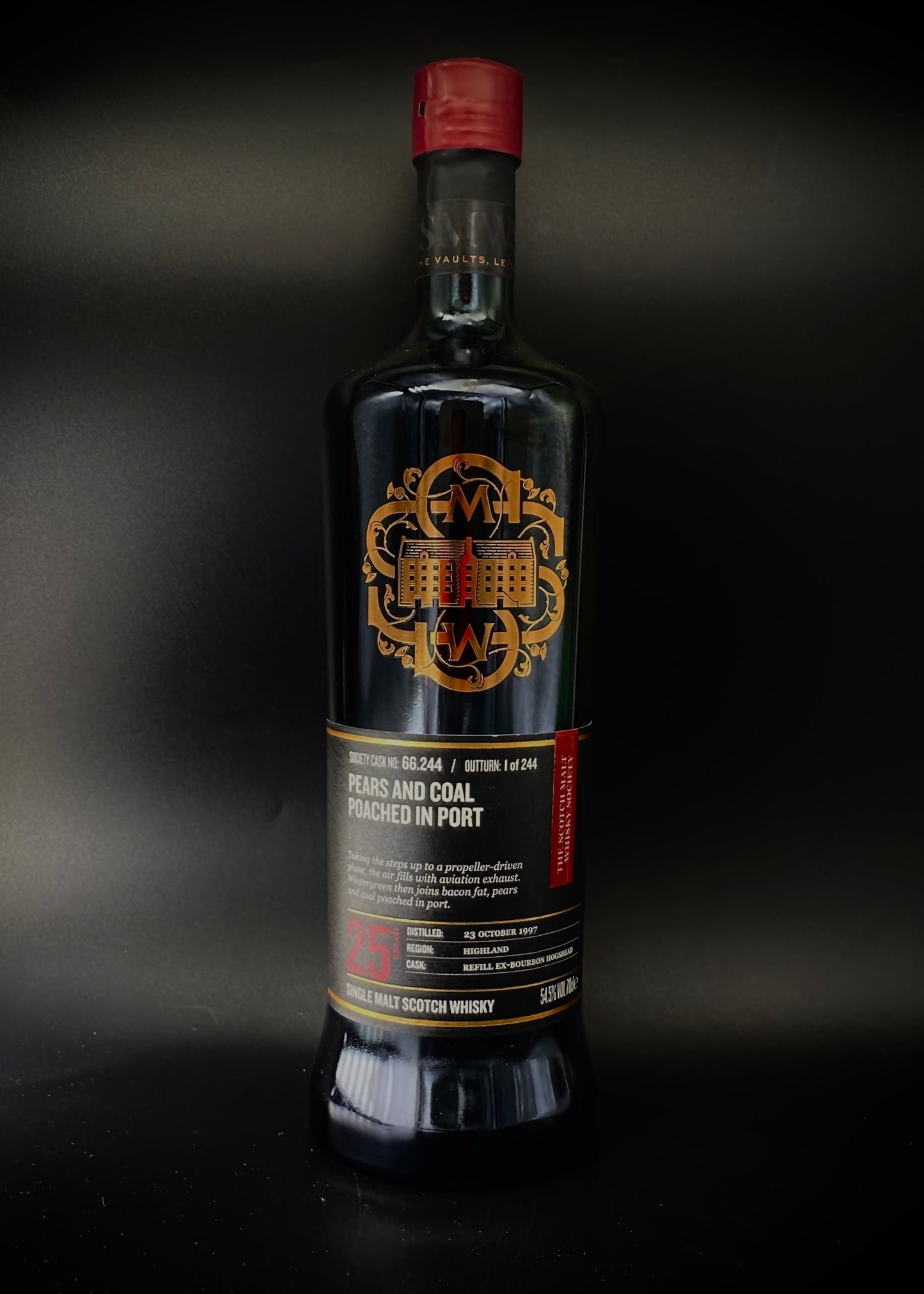 Horny Pony Ardmore 25y/o 1997 SMWS 66.244 'Pears and Coal Poached in Port' 54.6%ABV 15ml / 30ml