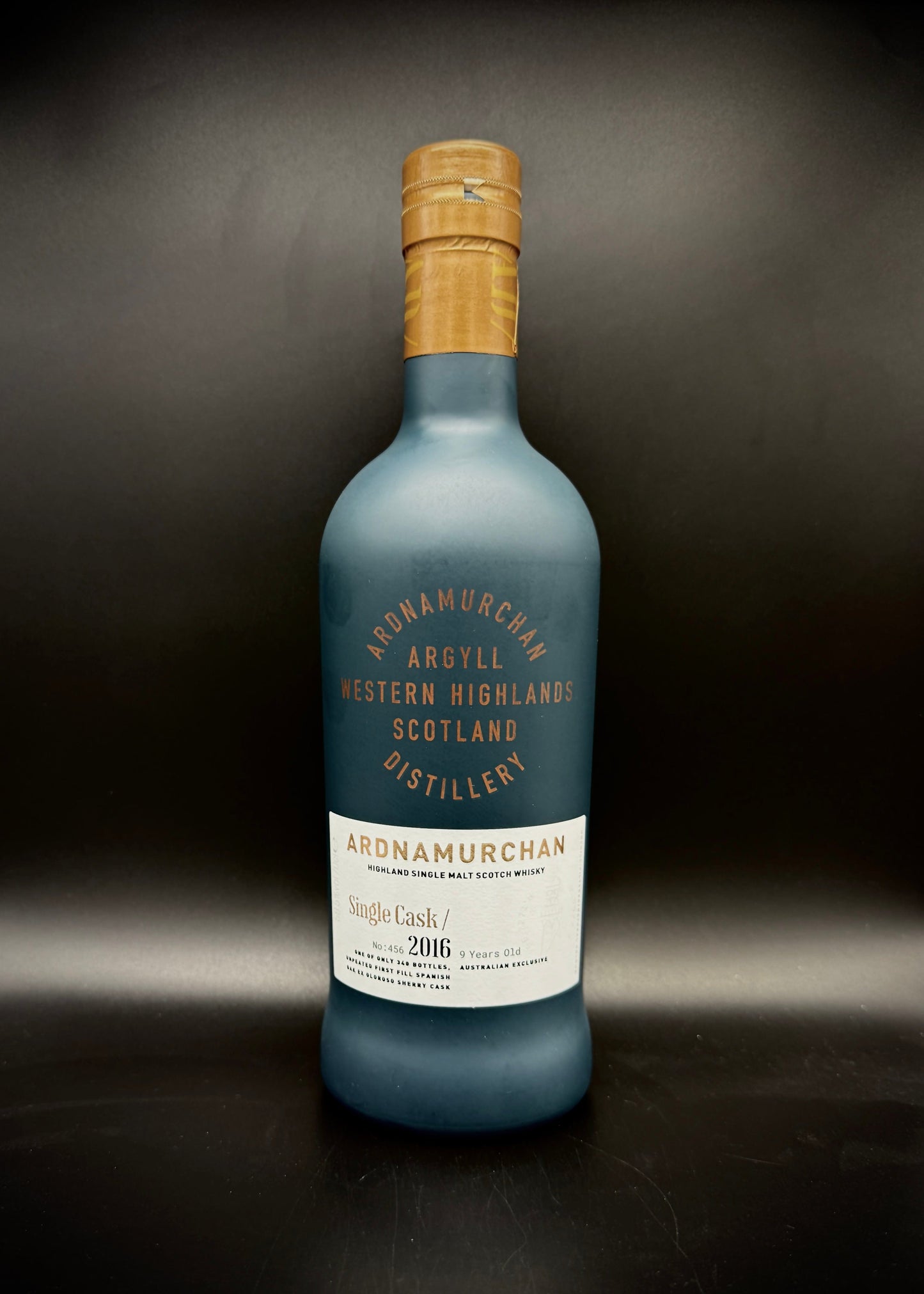 Horny Pony Ardnamurchan 9y/o 2016 Unpeated 1st Fill Spanish Oak Oloroso Sherry Cask#456 Australian Exclusive Single Cask 58.5%ABV 30ml