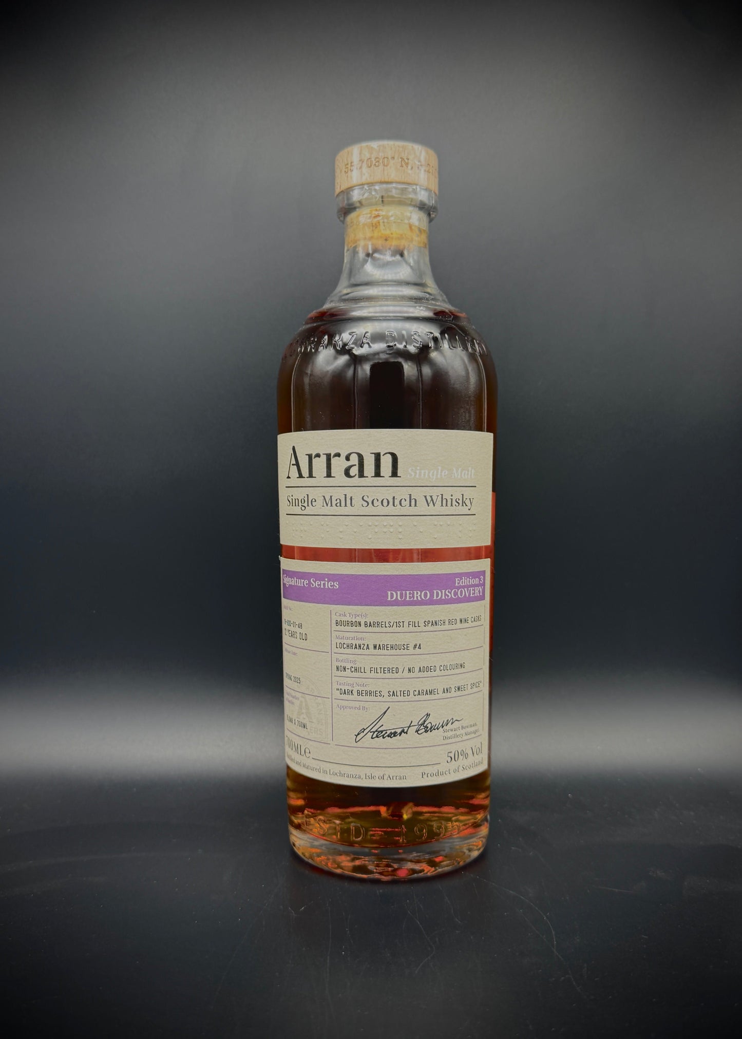 Horny Pony Arran Signature Series Vol. 3 'The Duero Discovery' 50%ABV 30ml