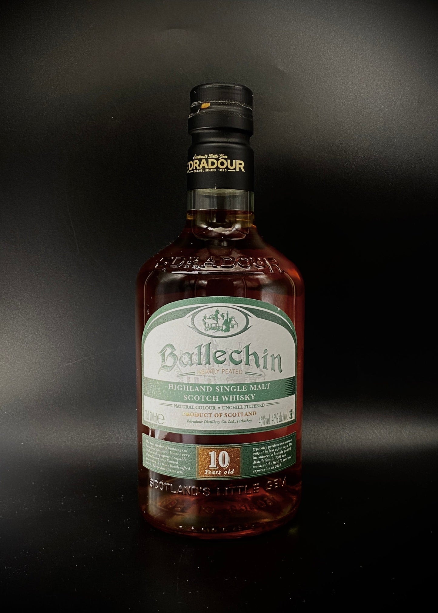 Horny Pony Ballechin 10y/o 46%ABV 30ml