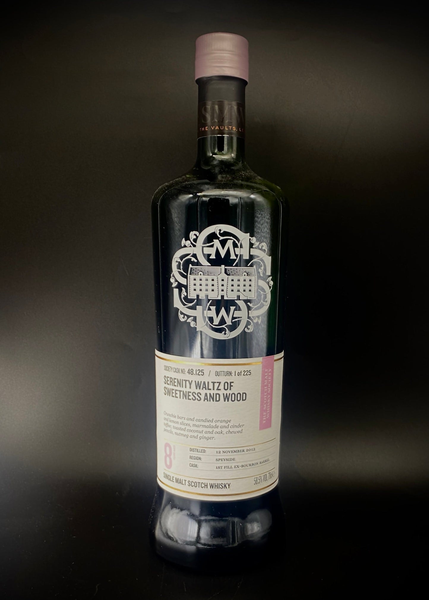 Horny Pony Balmenach 8y/o SMWS 48.125 'Serenity Waltz of Sweetness and Wood' 58.5%abv 30ml
