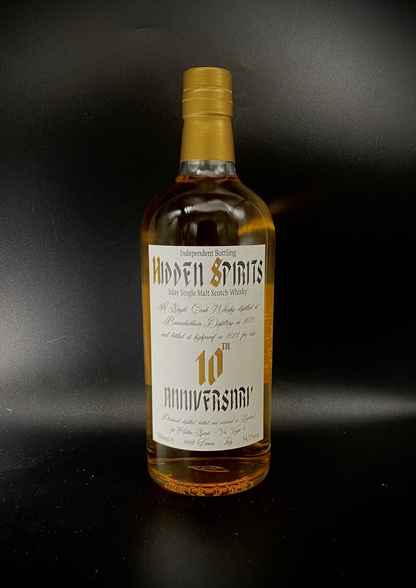 Horny Pony Bunnahabhain Staoisha 10y/o Hidden Spirits 10th Anniversary 54.1%abv 30ml