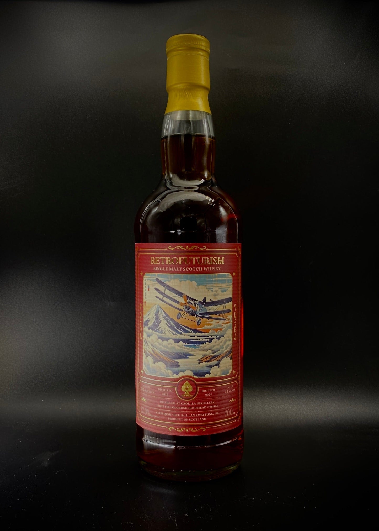 Horny Pony Caol Ila 11y/o 2013 'Retrofuturism' Club Qing 52.9%abv 30ml