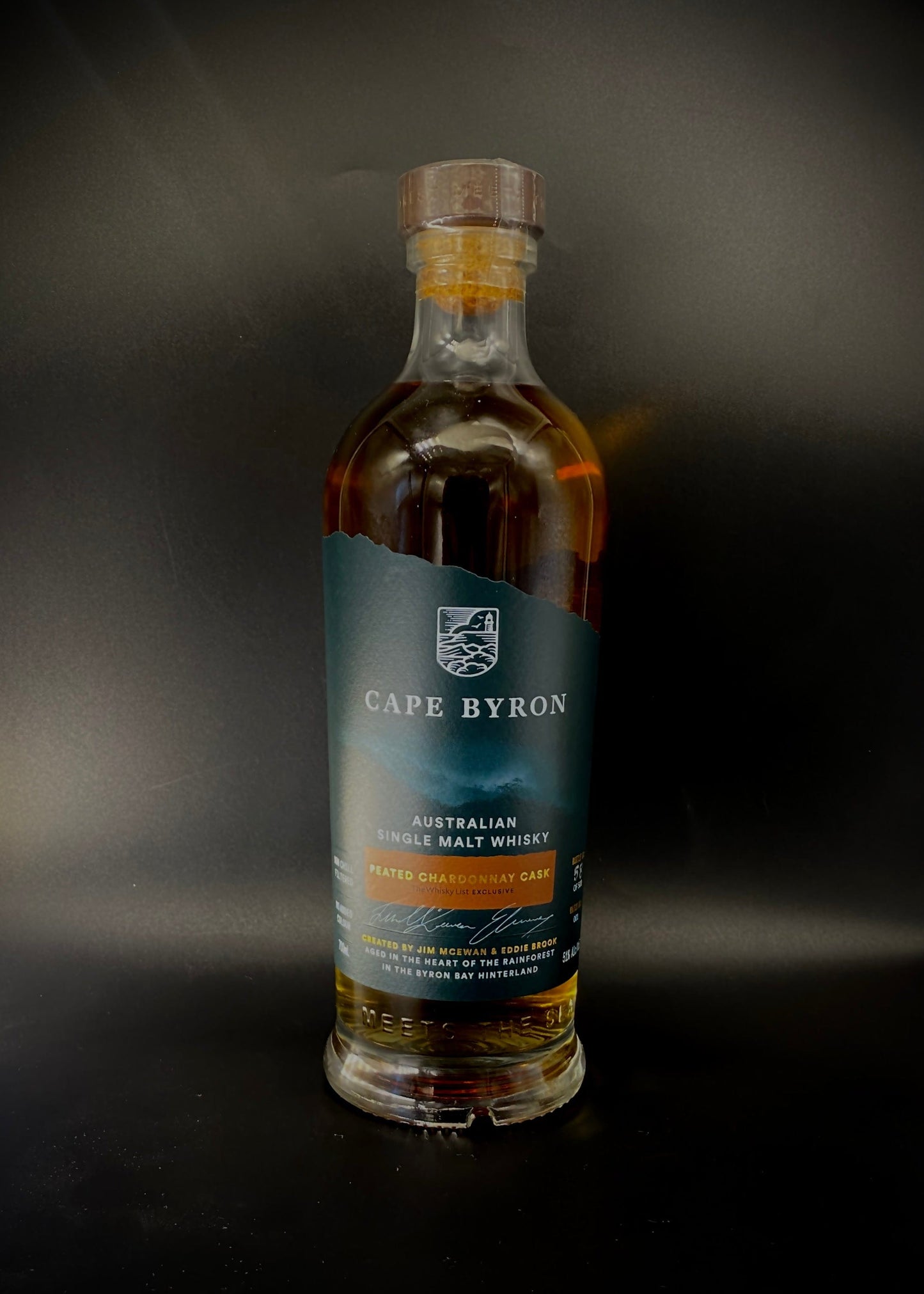 Horny Pony Cape Byron Peated Chardonnay Cask TWL Exclusive 51%abv 30ml