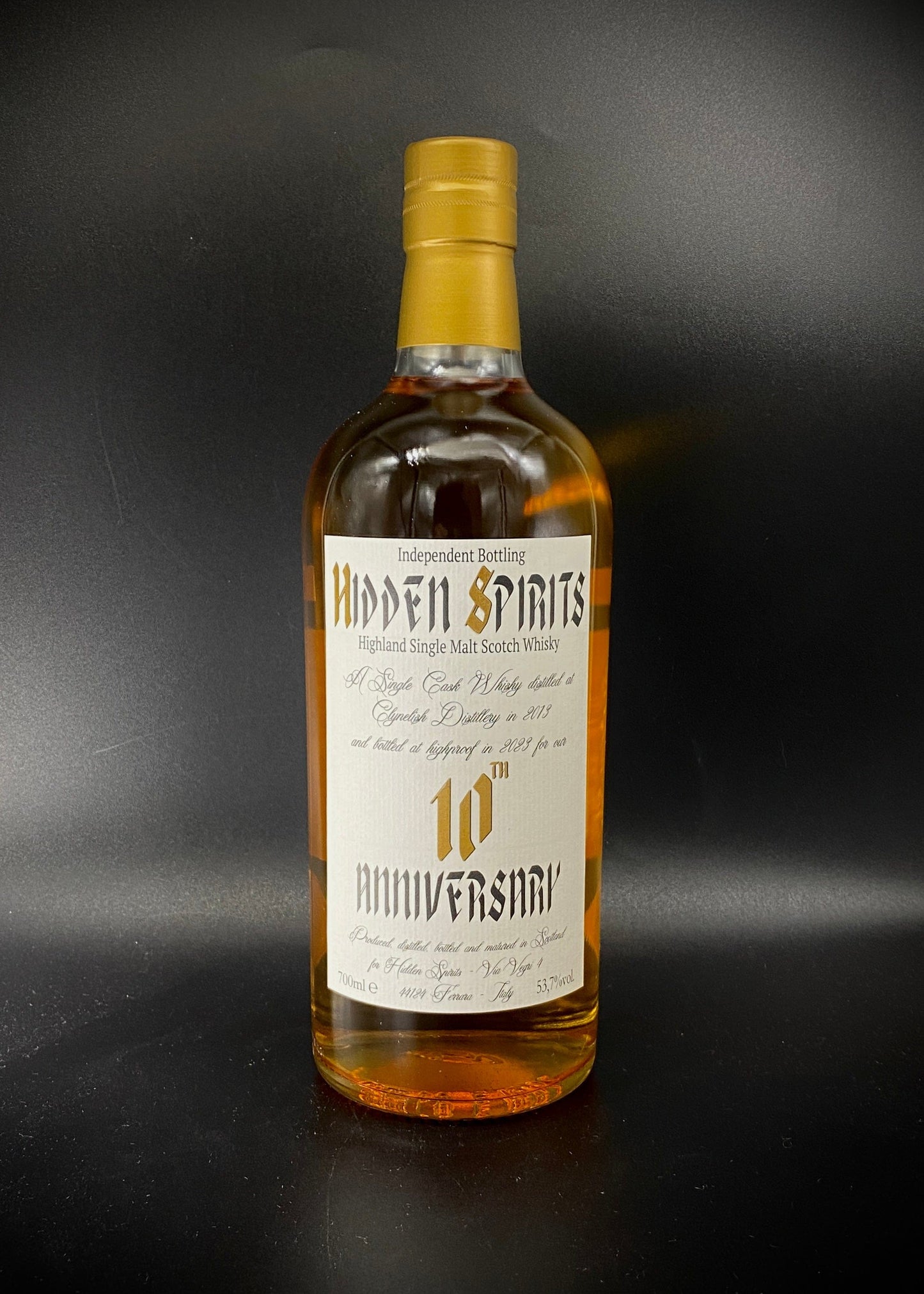 Horny Pony Clynelish 2013 Hidden Spirits 10th Anniversary 53.7%abv 30ml