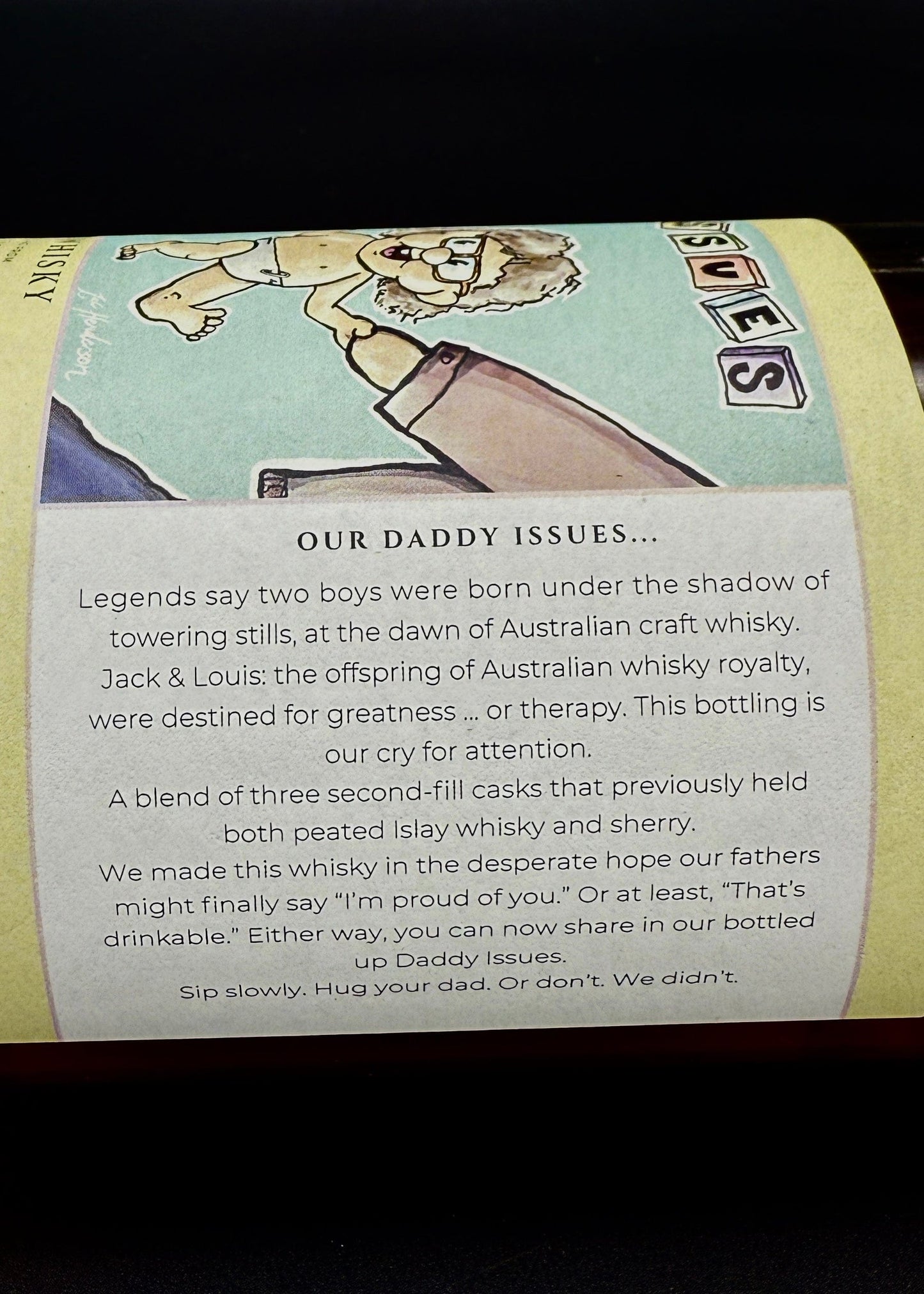 Horny Pony "Daddy Issues Battery Point Distillery Bottling from Jack Lark and Louis Duckett 42.6%ABV 30ml