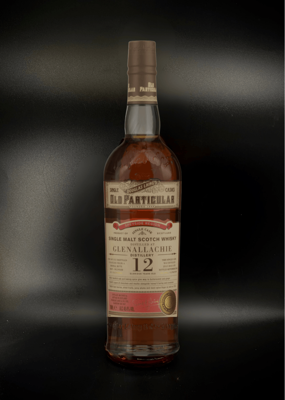 Horny Pony Glenallachie 12y/o 2012 Refill Sherry Butt DL19328 Old Particular 48.4%ABV 30ml