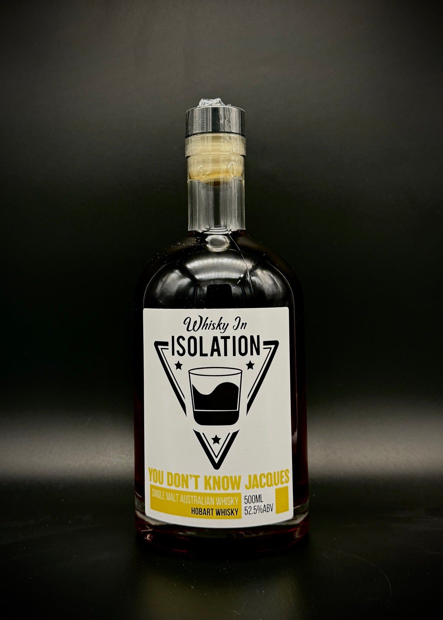 Horny Pony Hobart Whisky 'You Don't Know Jacques' Whisky in Isolation 52.5%ABV 30ml