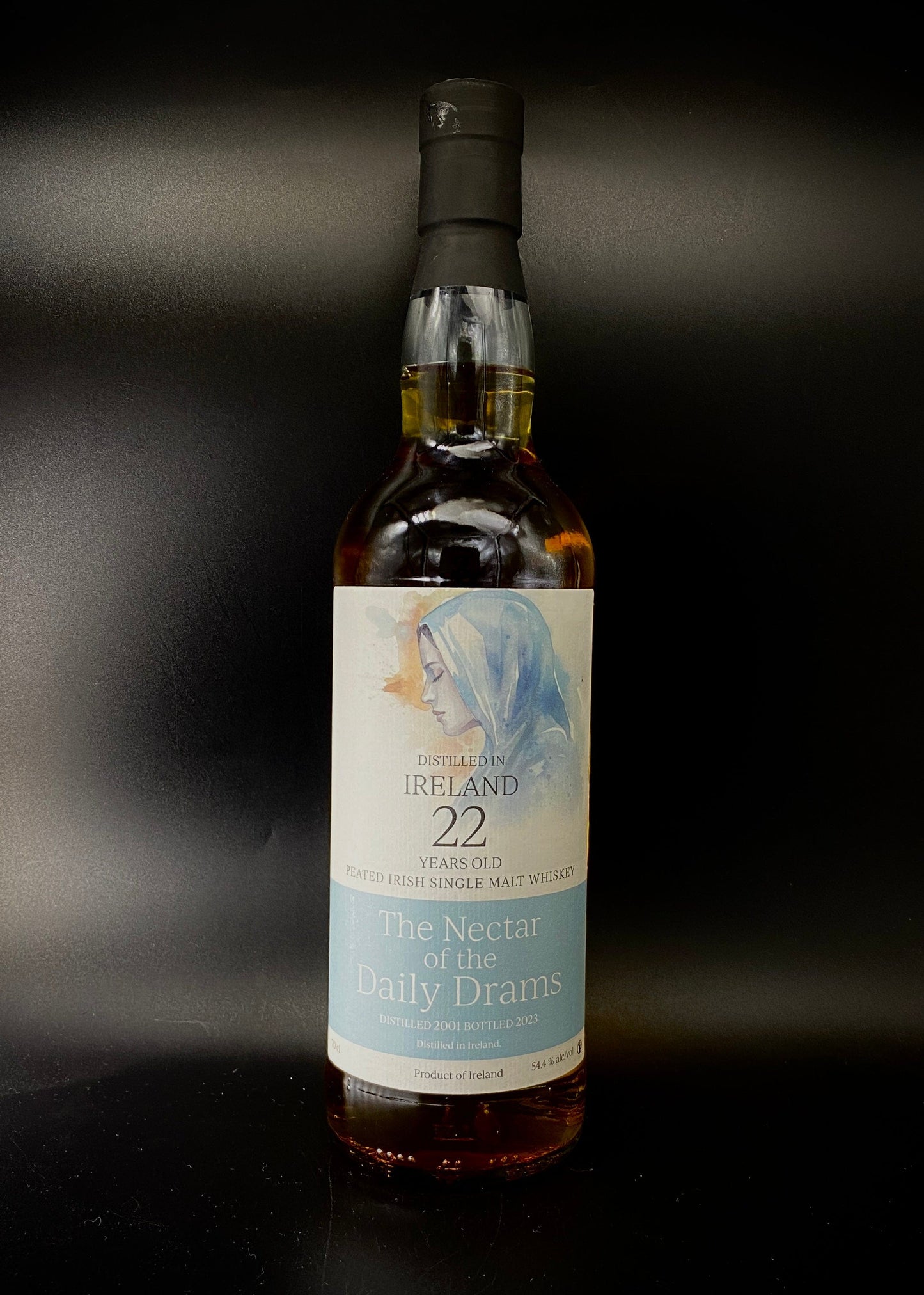 Horny Pony Ireland 22y/o (Blue 'Maria' Label) Peated Irish Single Malt Whiskey Nectar of the Daily Drams 53.4%ABV 30ml