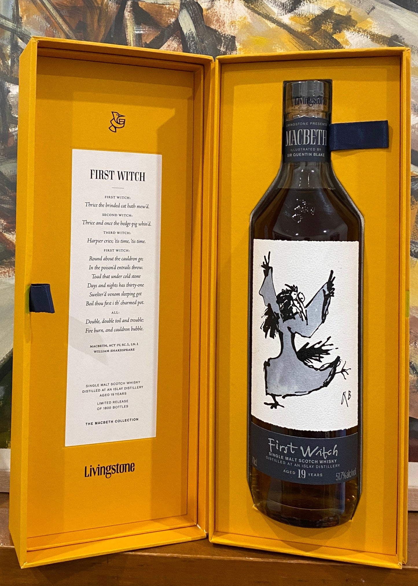 Horny Pony Islay Single Malt 19y/o (Ardbeg) Macbeth : First Witch 51.7%ABV 15ml / 30ml