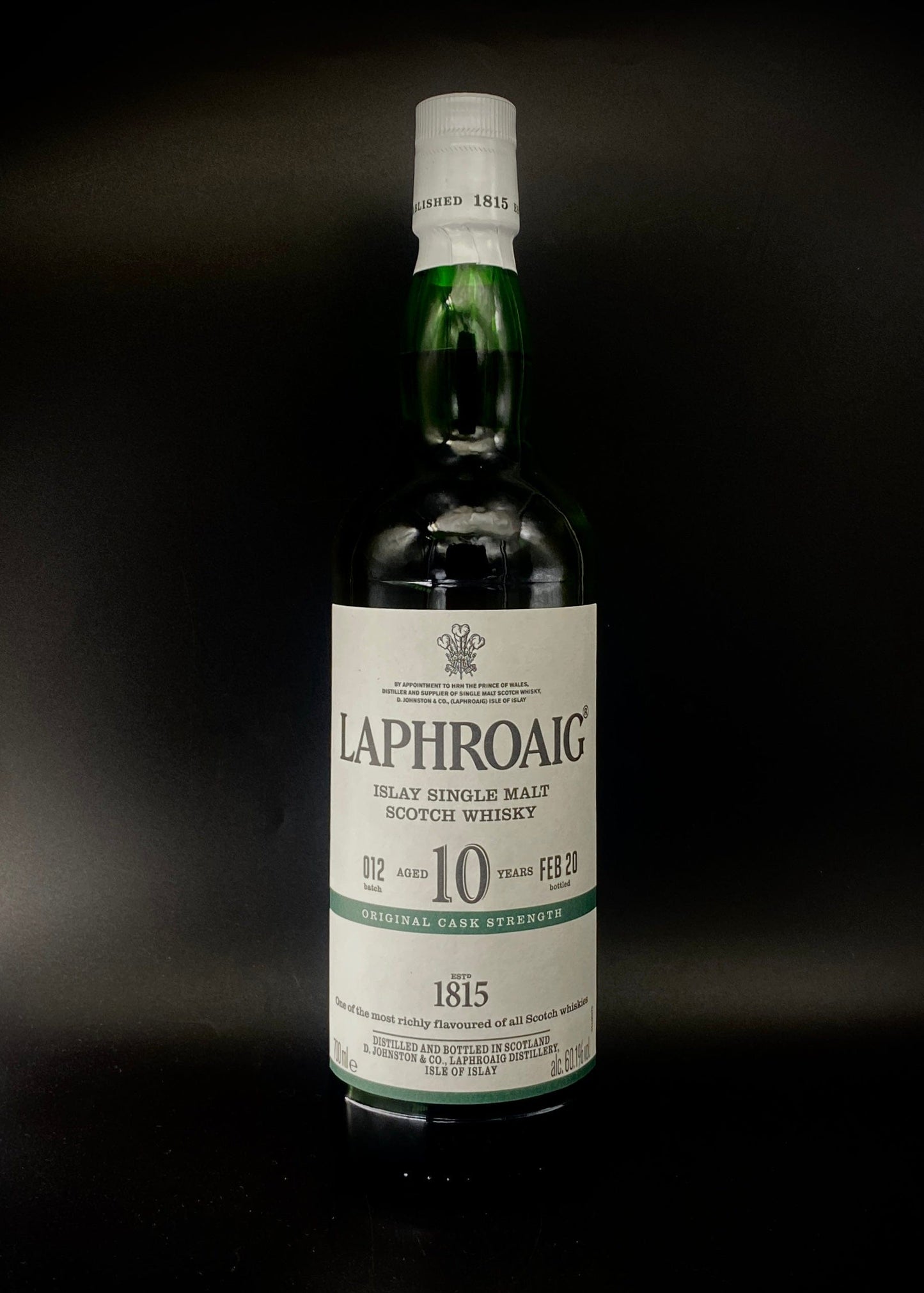 Horny Pony Laphroaig 10y/o Cask Strength Batch 12 60.1%ABV 30ml
