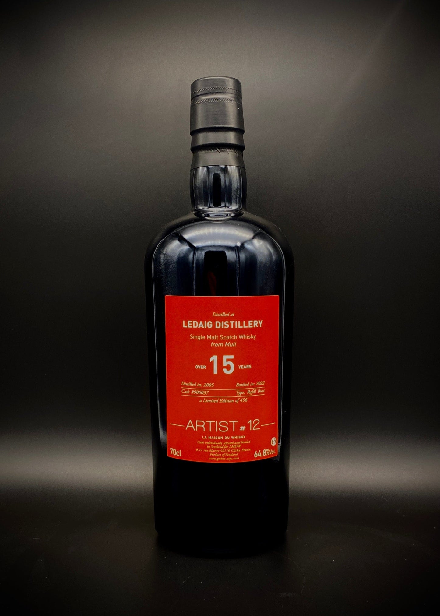 Horny Pony Ledaig 15y/o 2005 Refill Sherry Butt# 900037 ARTIST #12 64.8%ABV 30ml
