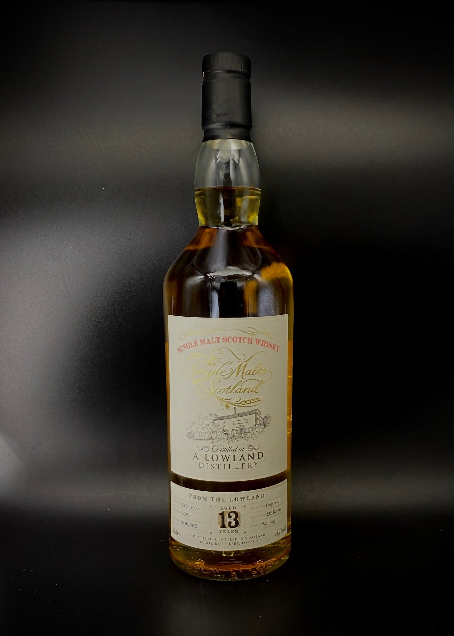 Horny Pony Lowlands 13y/o (Glenkinchie) Single Malts of Scotland 56.7%abv 30ml