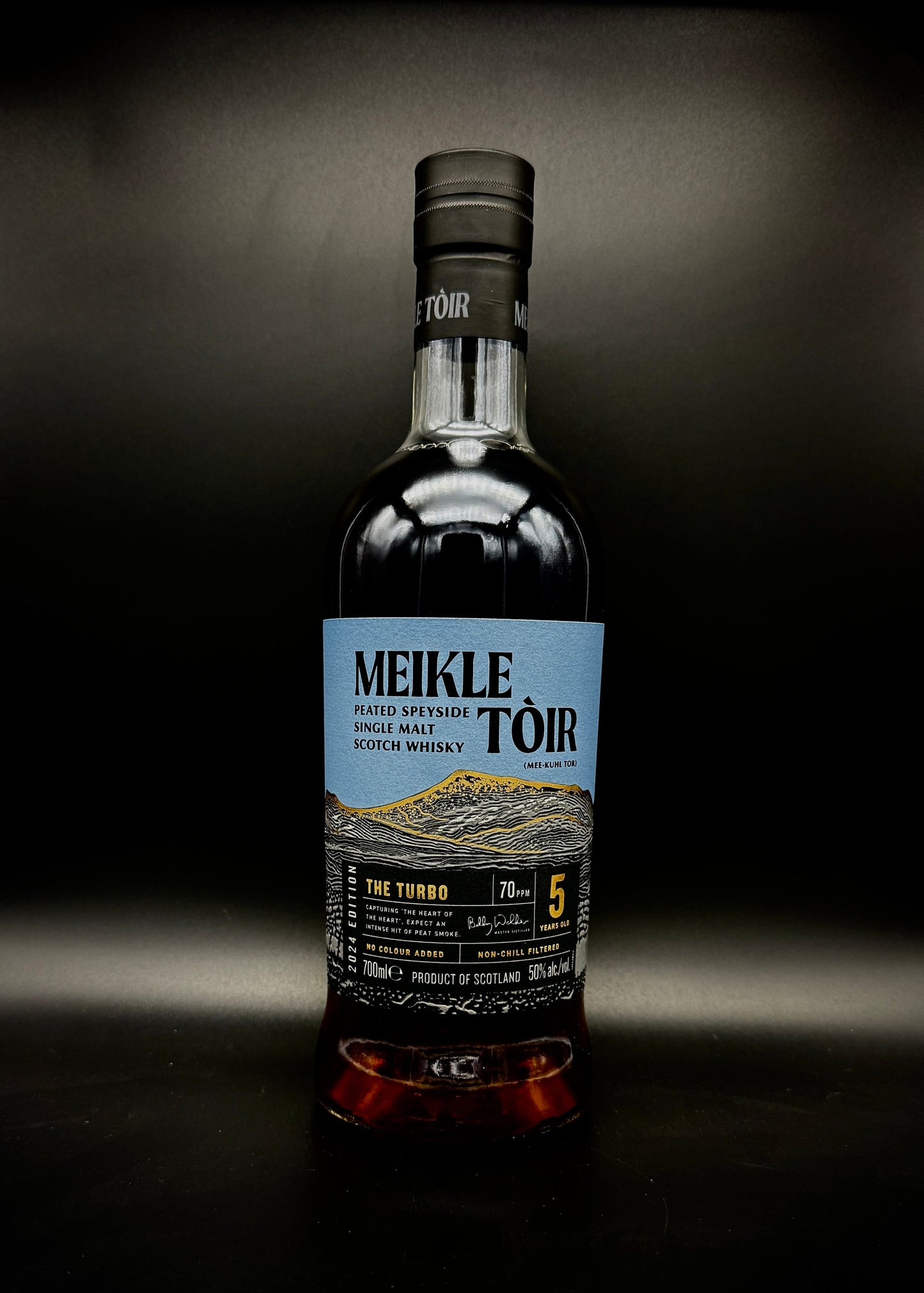 Horny Pony Meikle Toir Turbo 5y/o Heavily Peated (70ppm) 2024 Release 50%ABV 30ml