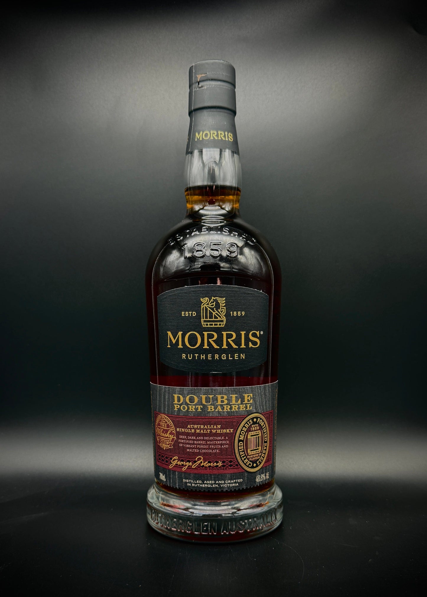 Horny Pony Morris Double Port Barrel For The Whisky Club 48.8%ABV 30ml