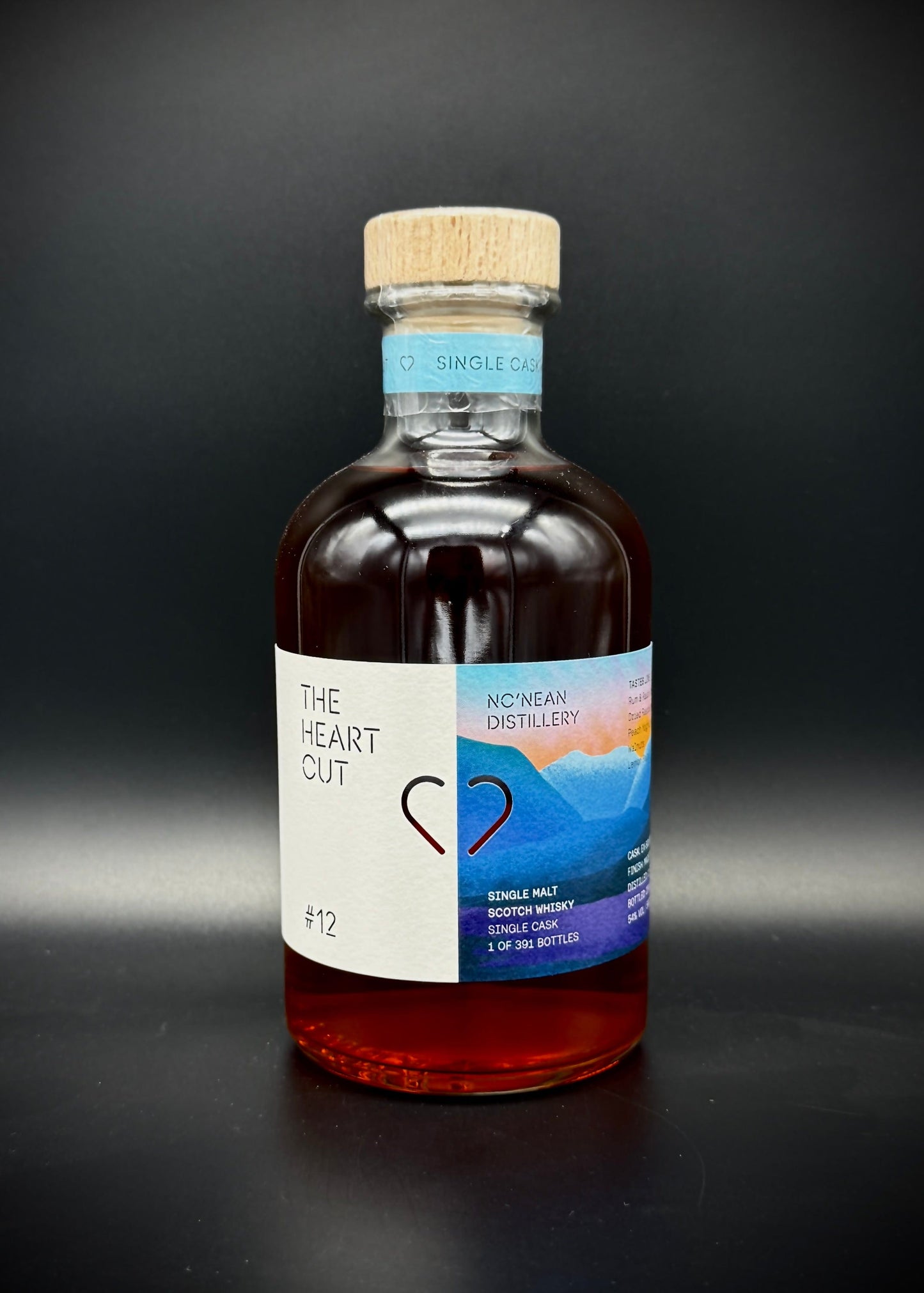 Horny Pony Nc'nean Madeira Cask The Heart Cut #12 Single Malt Whisky 54%ABV 30ml
