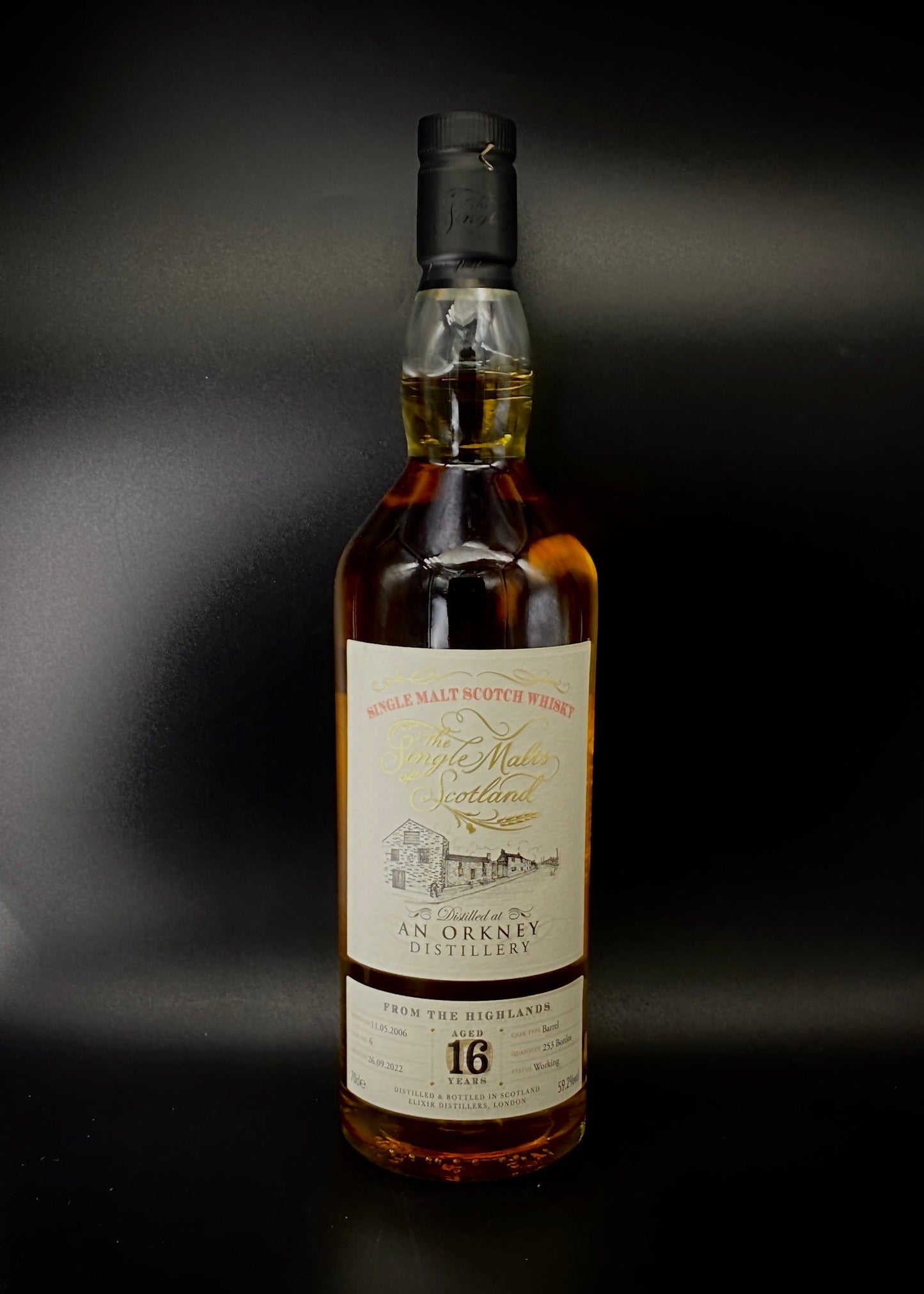 Horny Pony Orkney 16y/o Single Malts of Scotland 59.2%ABV 30ml