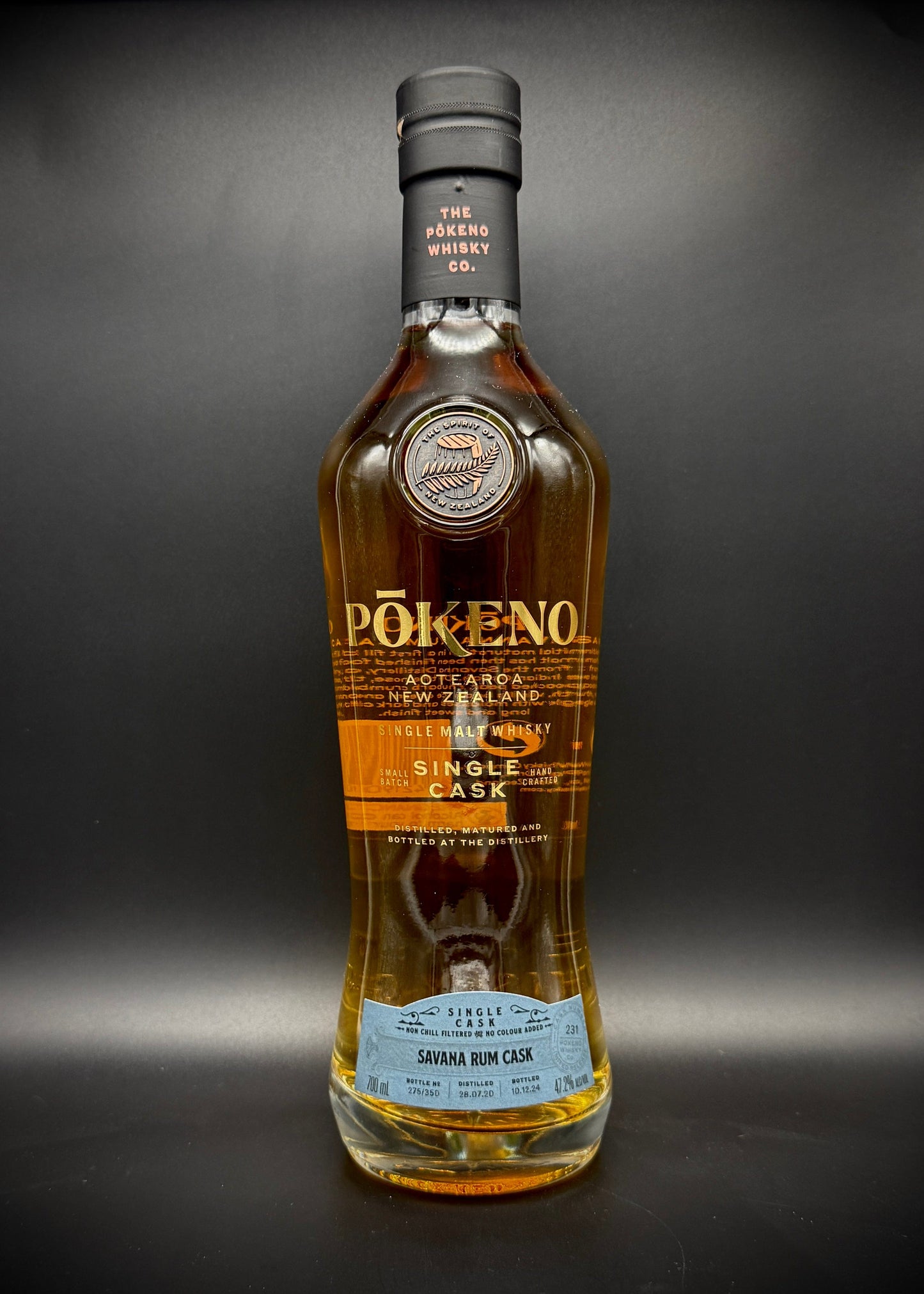 Horny Pony Pokeno Savanah Rum Cask#231 NZ Airports Exclusive 47.2%ABV 30ml