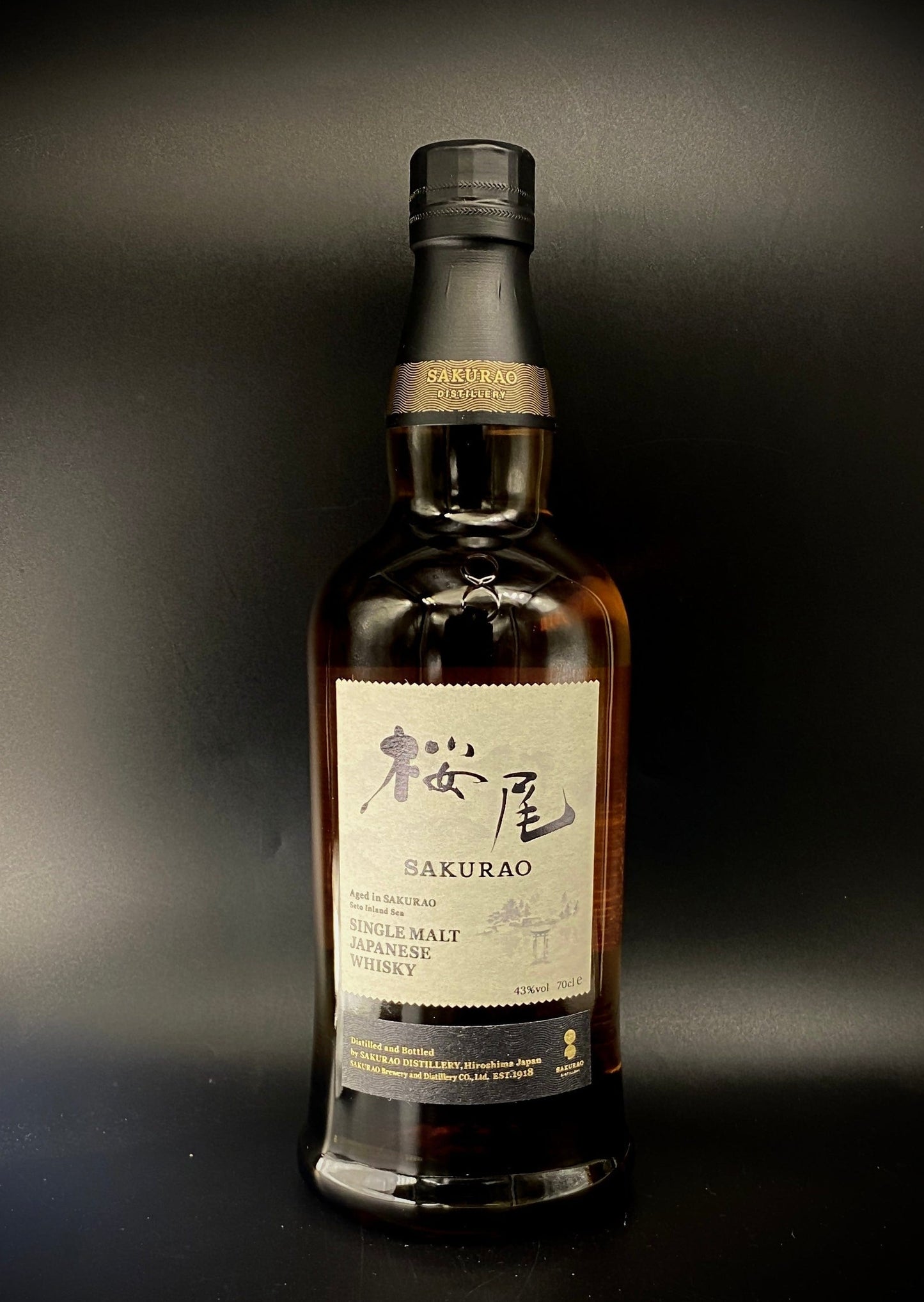 Horny Pony Sakurao Single Malt Japanese Whisky 43%Abv 30ml