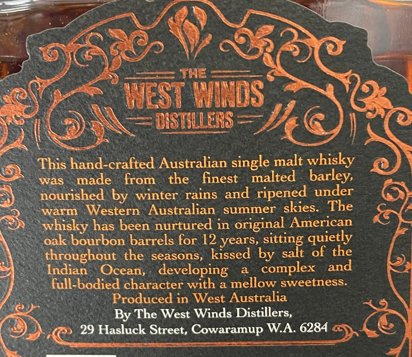 Horny Pony The West Winds 12y/o Single Malt Whisky 55%ABV 30ml