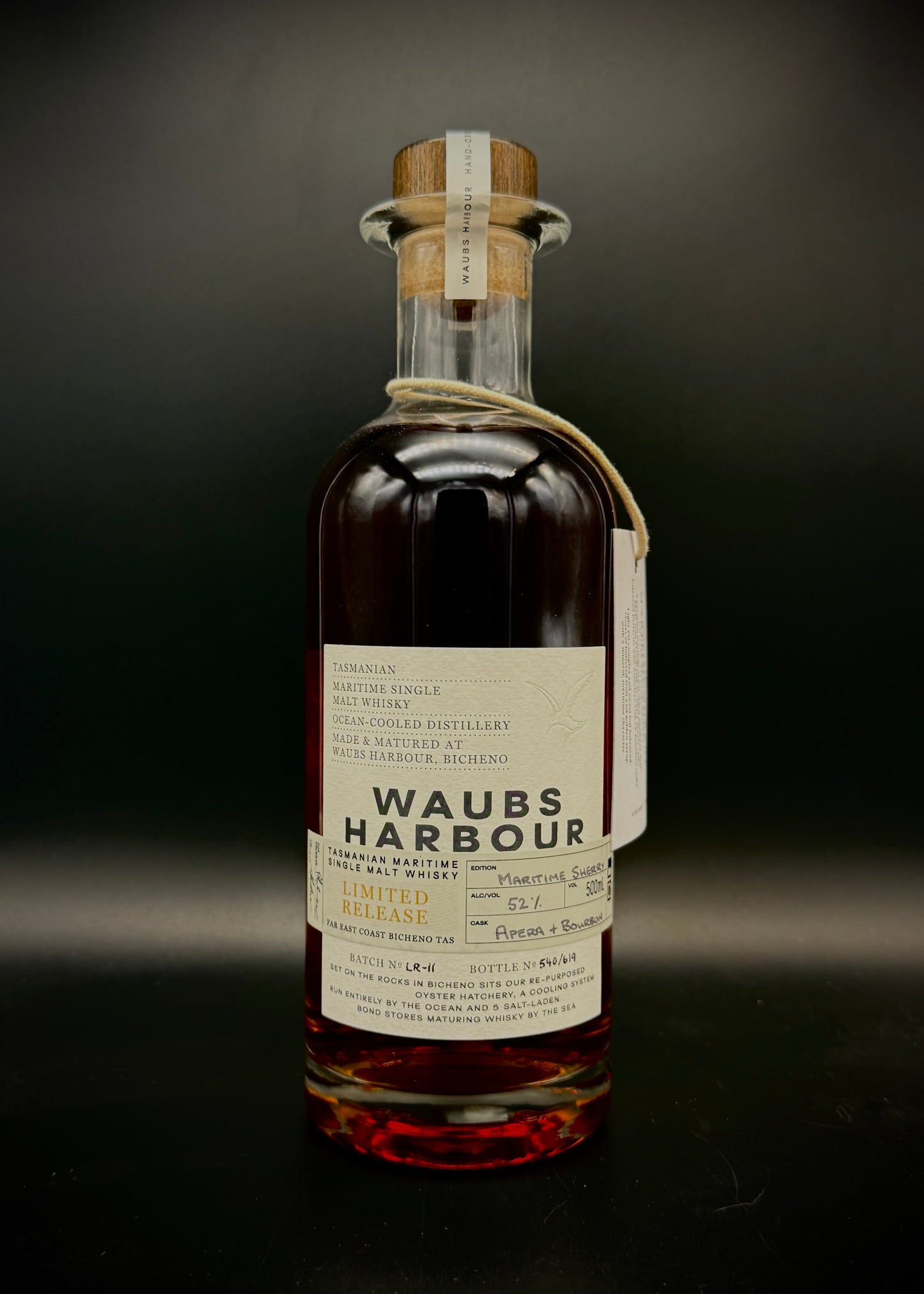 Horny Pony Waubs Harbour Maritime Sherry 52%ABV 30ml