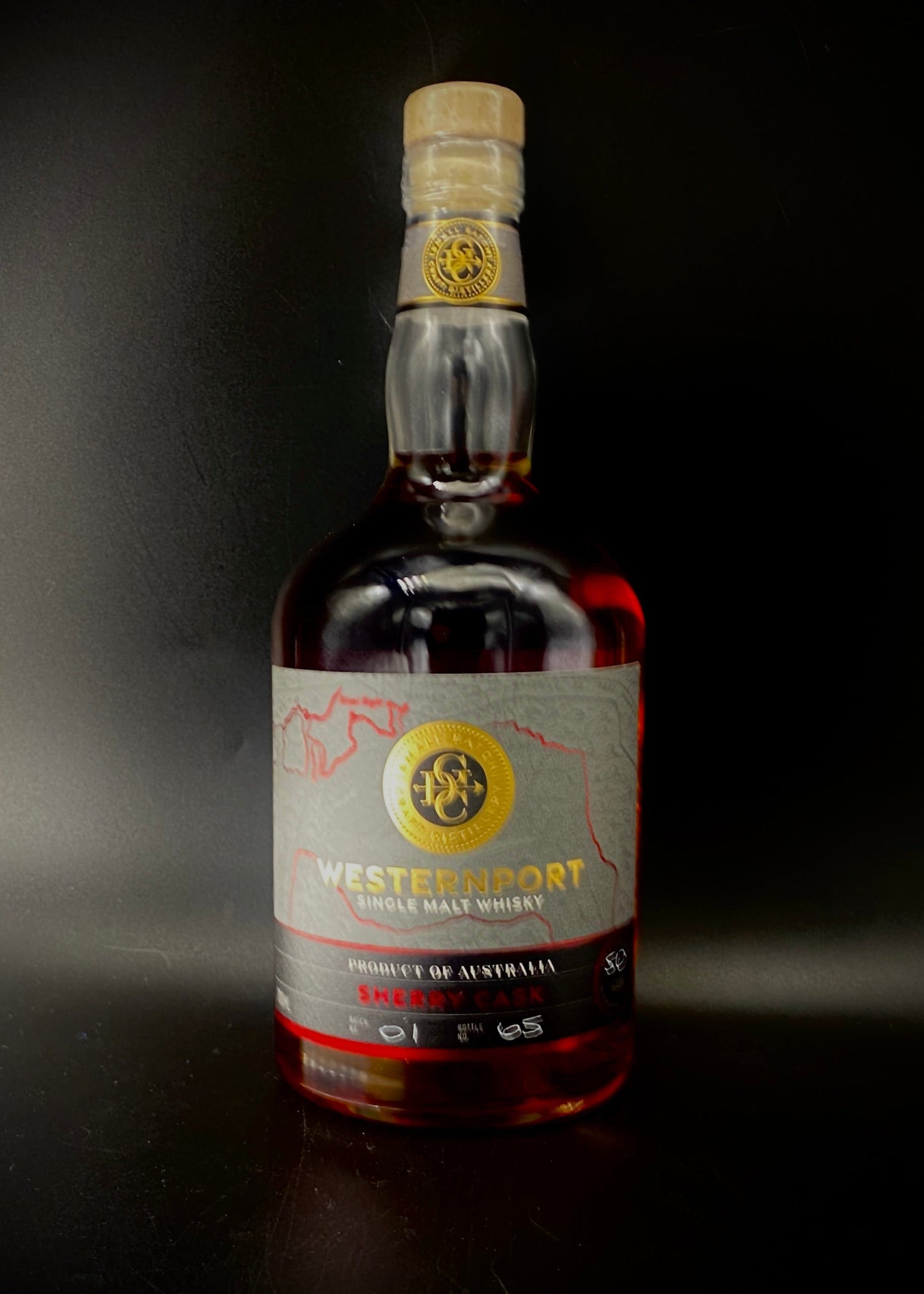 Horny Pony Westernport Single Malt Whiskey Sherry Cask 50%ABV 30ml