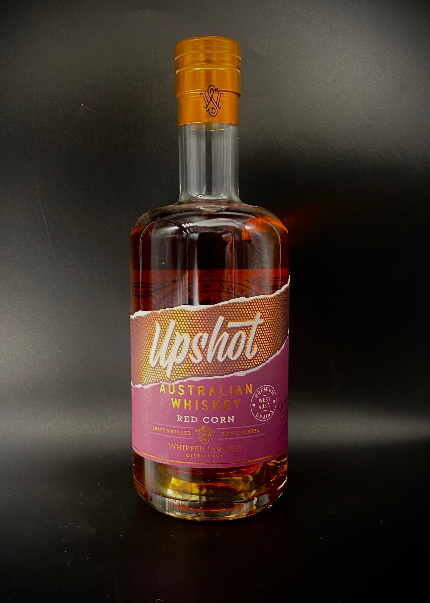 Horny Pony Whipper Snapper Upshot Red Corn Australian Whiskey 43%ABV 30ml