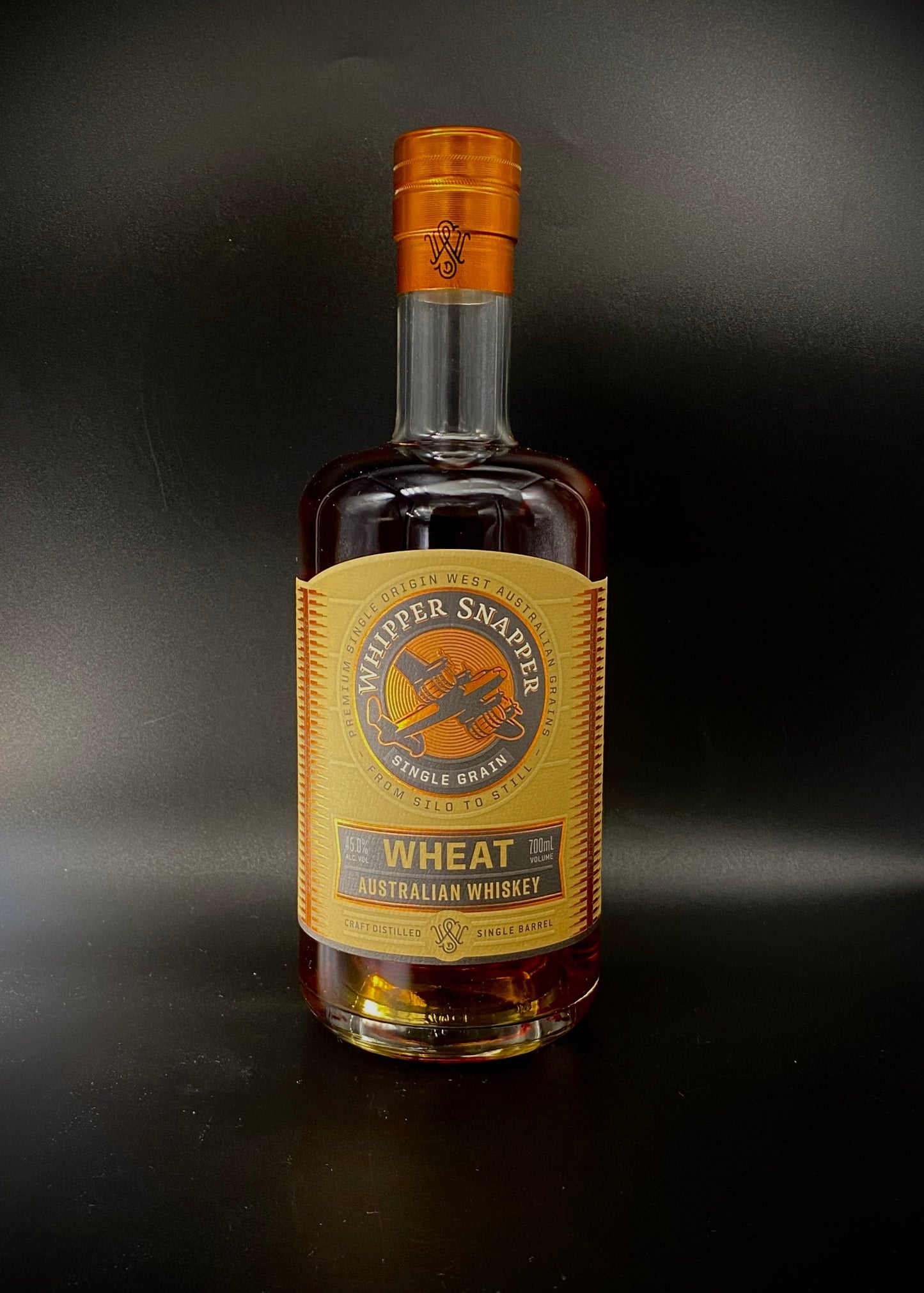 Horny Pony Whipper Snapper Wheatbelt Series Australian Wheat Whiskey 45%ABV 30ml