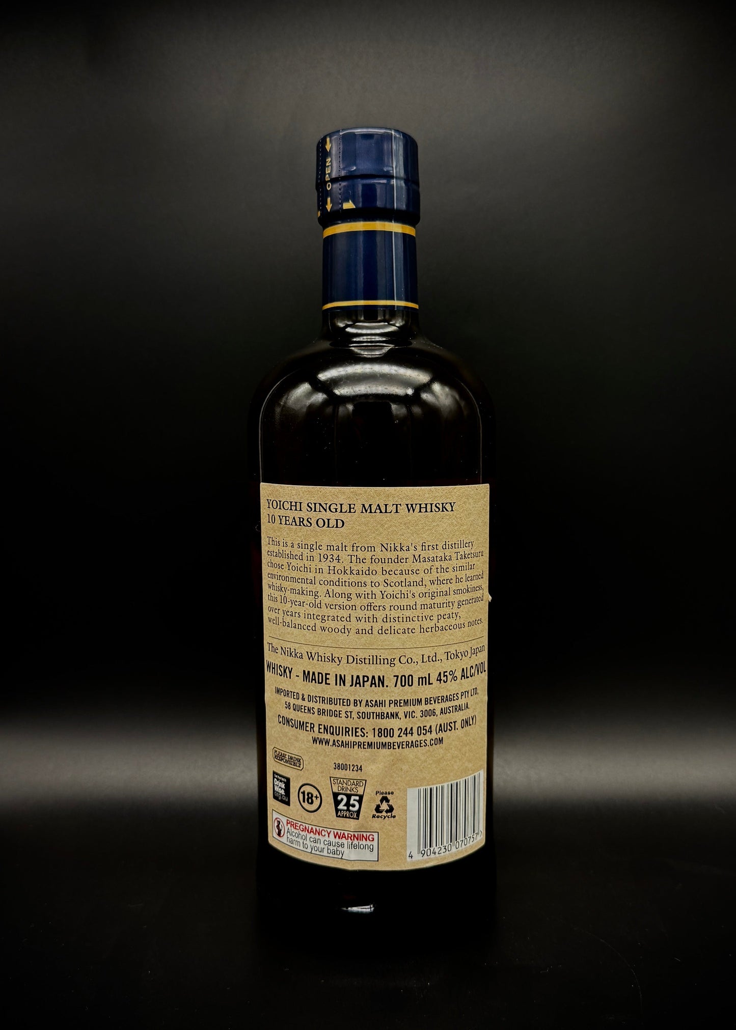 Horny Pony Yoichi 10y/o Japanese Single Malt Whisky 45%ABV 30ml