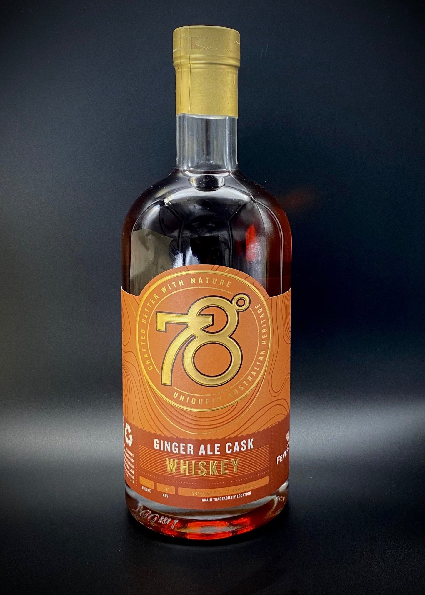 Horny Pony 78 Degrees Ginger Ale Cask Batch #1 - Adelaide Hills Distillery 44%ABV 30ml