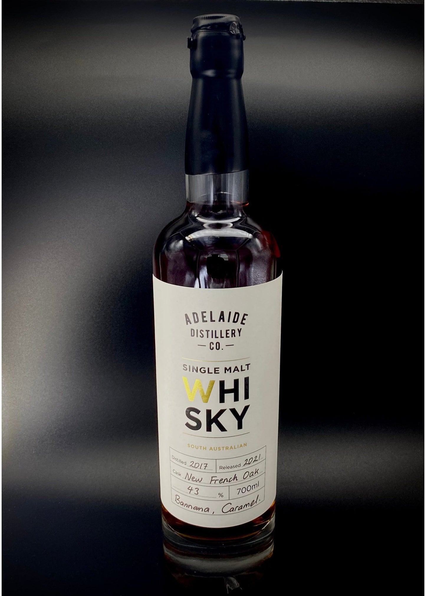 Horny Pony Adelaide Distillery Co. Single Malt Whisky # 1 - 43%ABV 50ml / 30ml