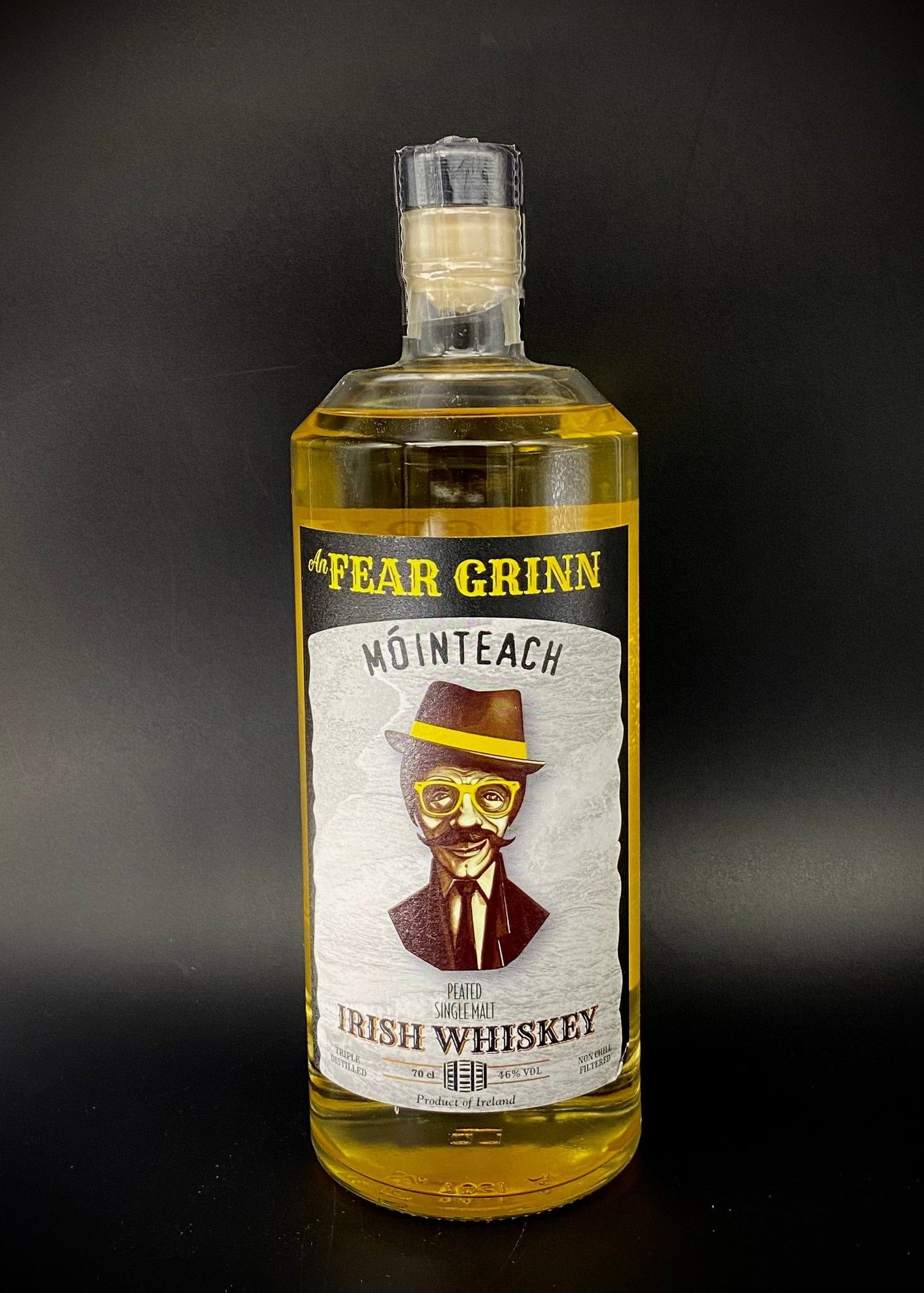 Horny Pony An Fear Grinn - Mointeach - Peated Single Malt Irish Whiskey - 46%ABV - 30ml