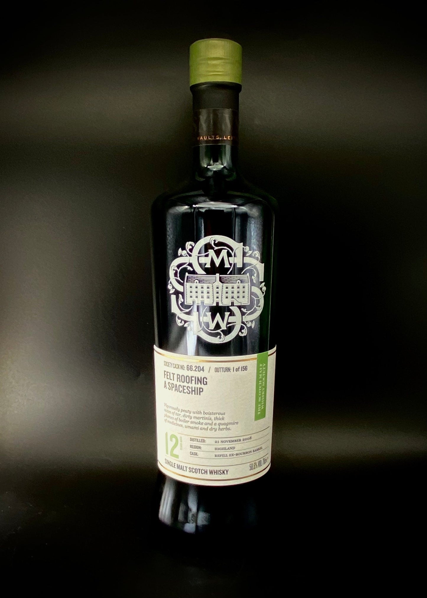 Horny Pony Ardmore 12y/o SMWS 66.204 'Felt roofing a spaceship' 58.6%ABV 30ml