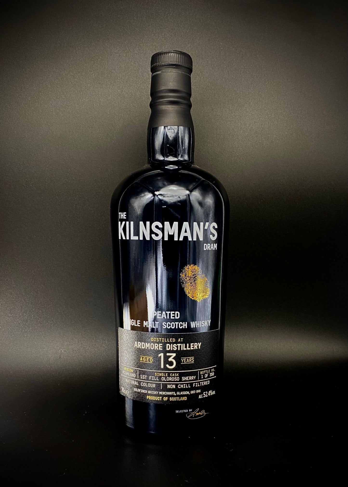 Horny Pony Ardmore 13y/o The Kilnsman's Dram 52.4%ABV 30ml