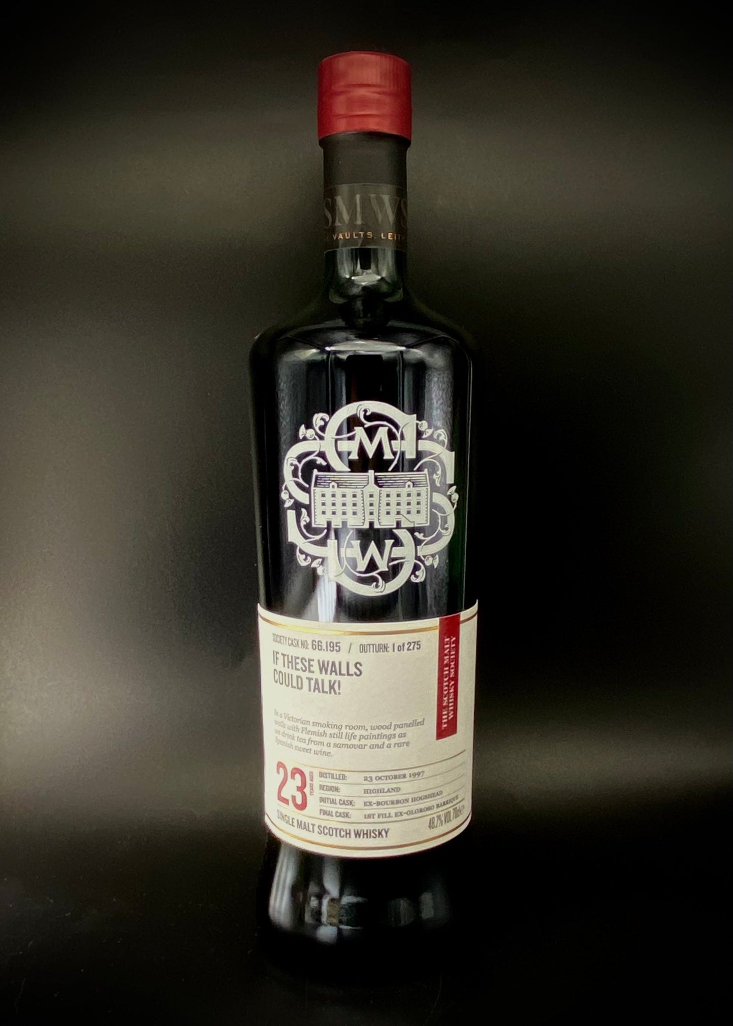 Horny Pony Ardmore 23y/o SMWS 66.195 'If these walls could talk!' 48.7%ABV 30ml
