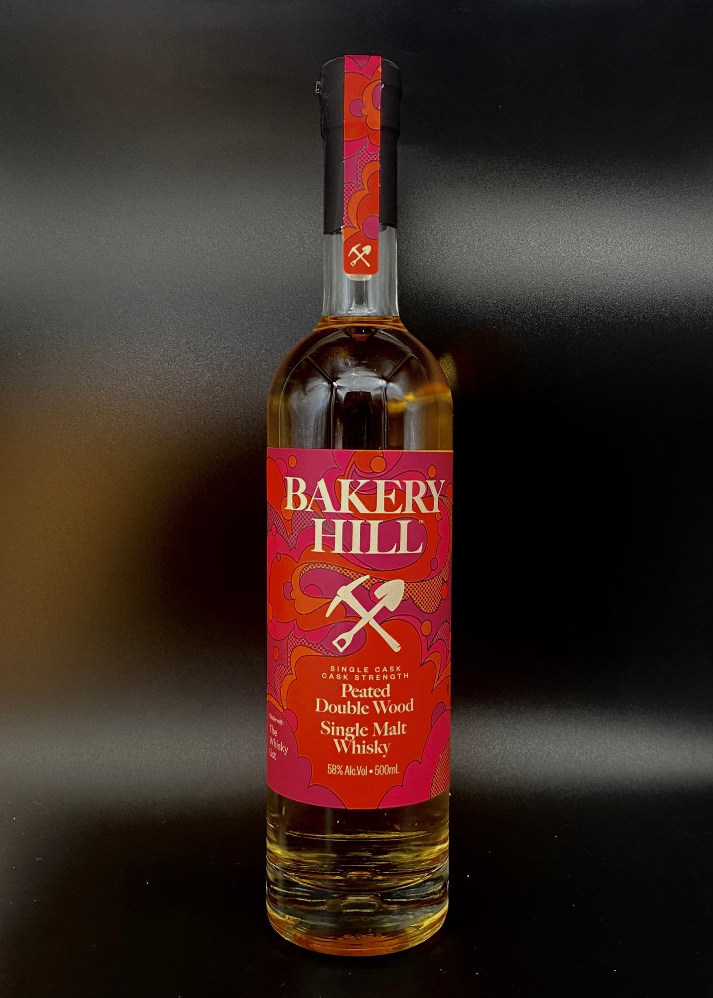 Horny Pony Bakery Hill Peated Double Wood 58%abv 30ml