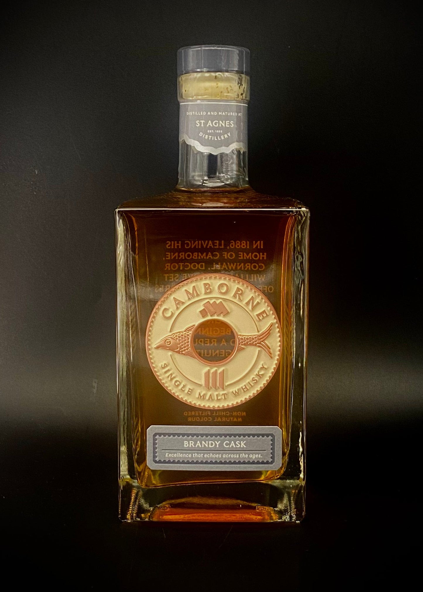 Horny Pony Camborne Brandy Cask First Release 46.3%ABV 30ml