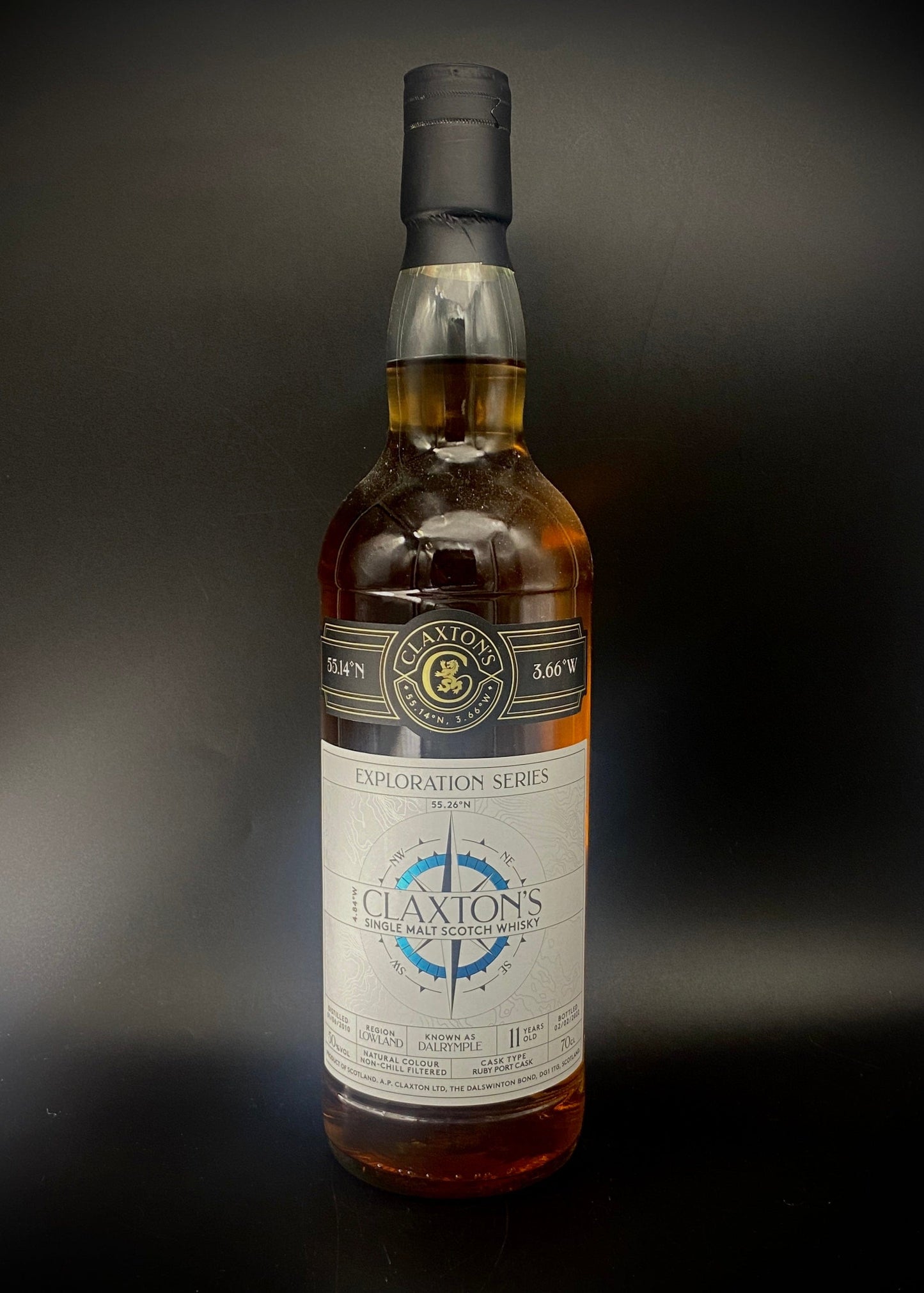 Horny Pony Dalrymple 11y/o Ruby Port Cask Claxton's Exploration Series 50%abv 30ml