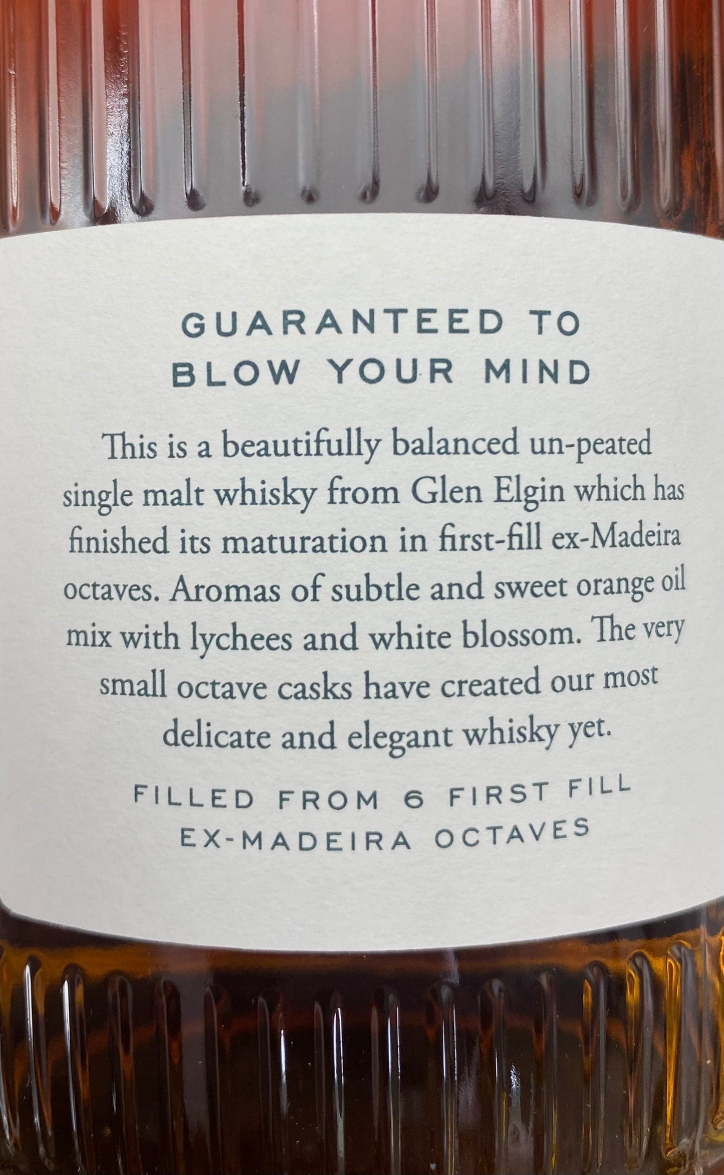 Horny Pony Glen Elgin 11y/o 'Killer Queen' Uncharted Whisky Company 53.9%ABV 30ml