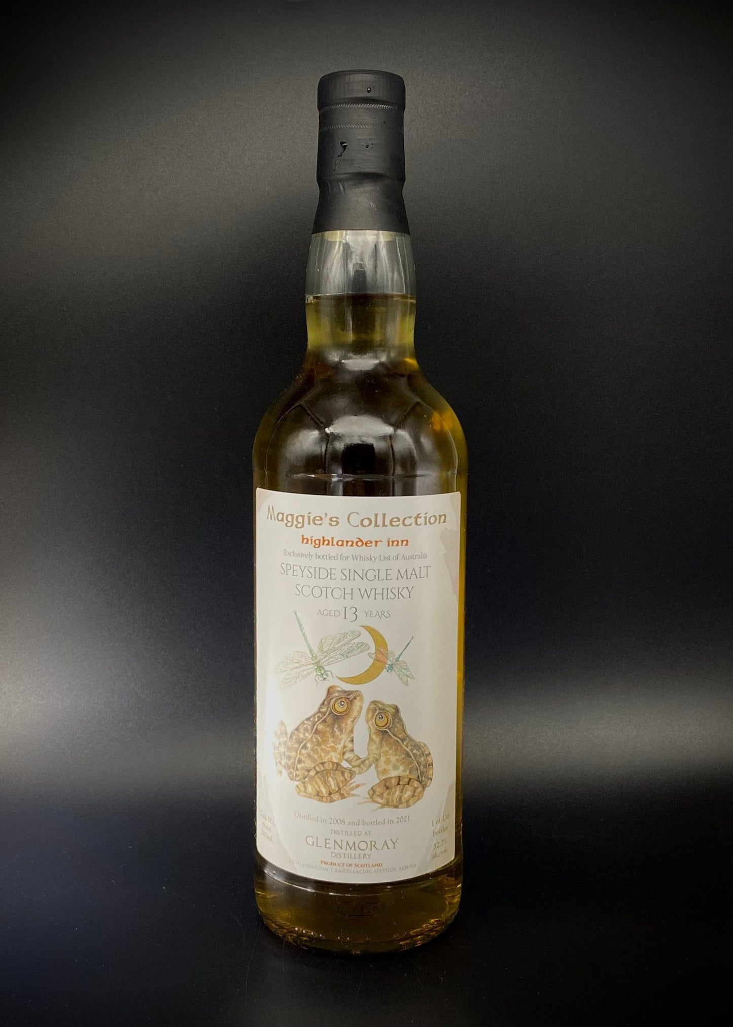 Horny Pony Glen Moray 13y/o Highlander Inn 52.7%ABV 30ml