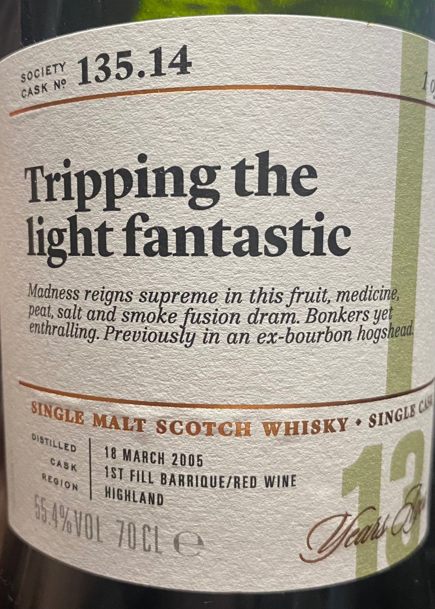 Horny Pony Inchmoan (Loch Lomond) 13y/o SMWS 135.14 ‘Tripping the light fantastic’ - 55.4% ABV - 30ml