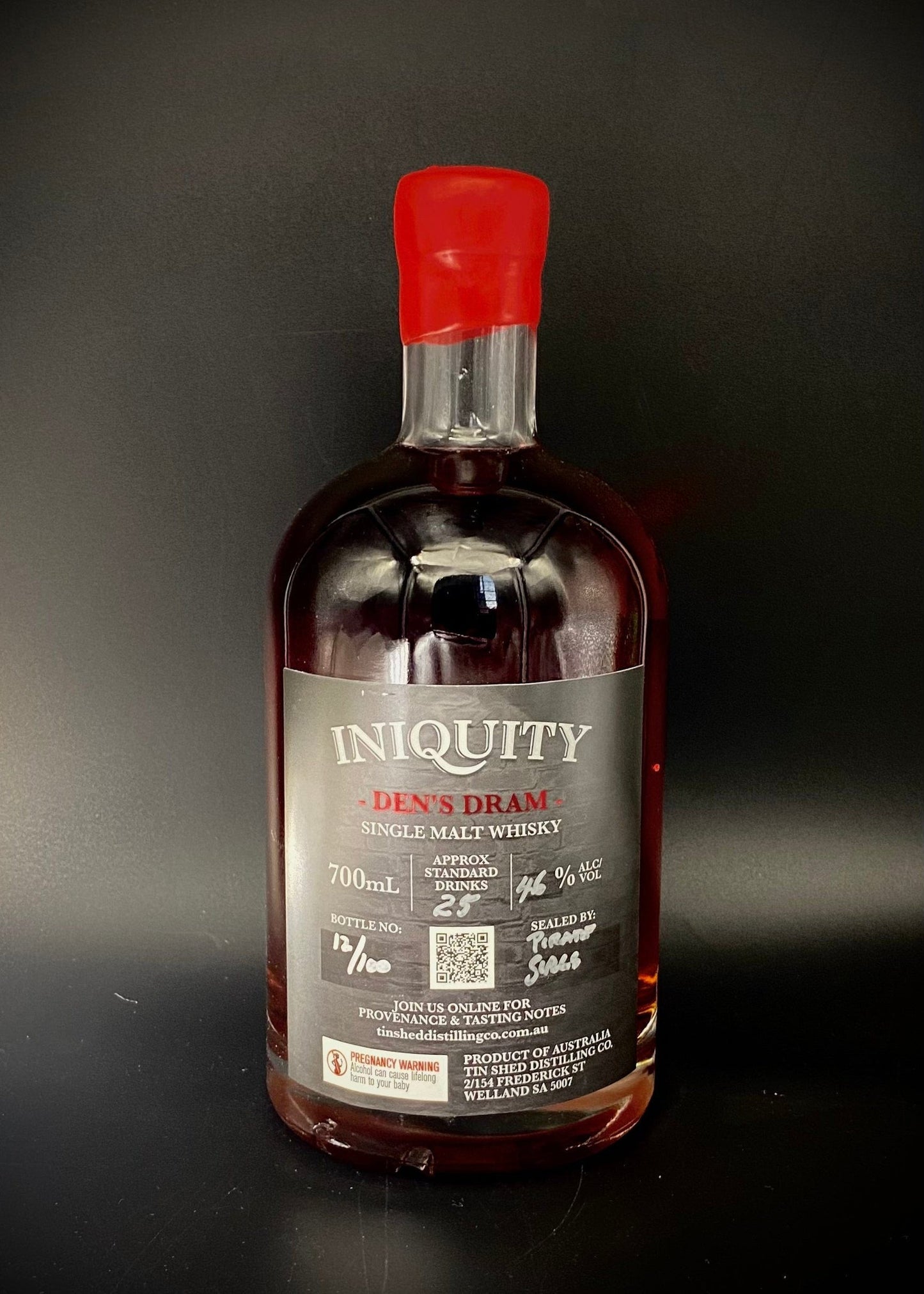 Horny Pony Iniquity Den's Dram – The Pirate Girls 46%ABV - 30ml