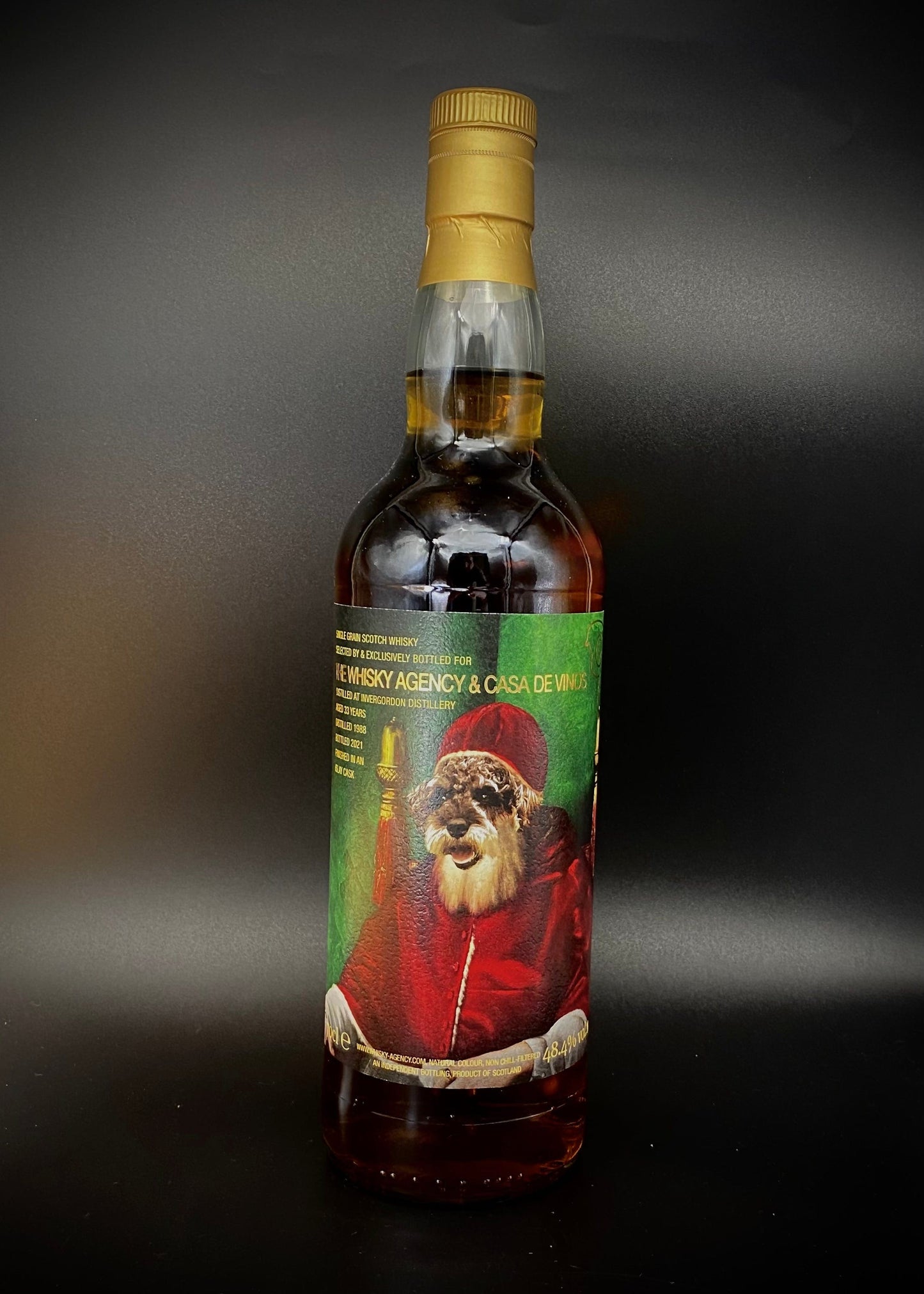 Horny Pony Invergordon 33y/o 1988 Single Grain Scotch Whisky 48.4%abv 30ml