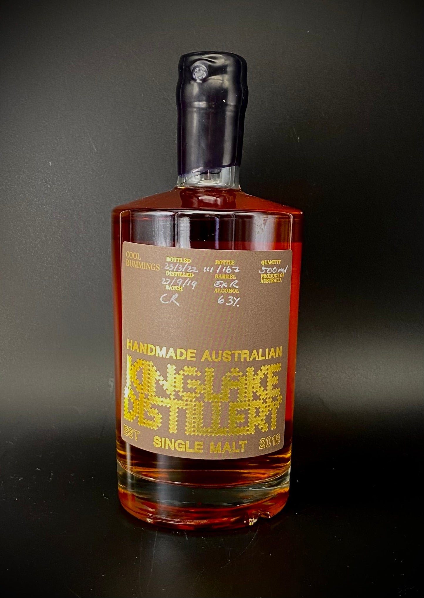 Horny Pony Kinglake 'Cool Rummings' - 63%ABV - 30ml