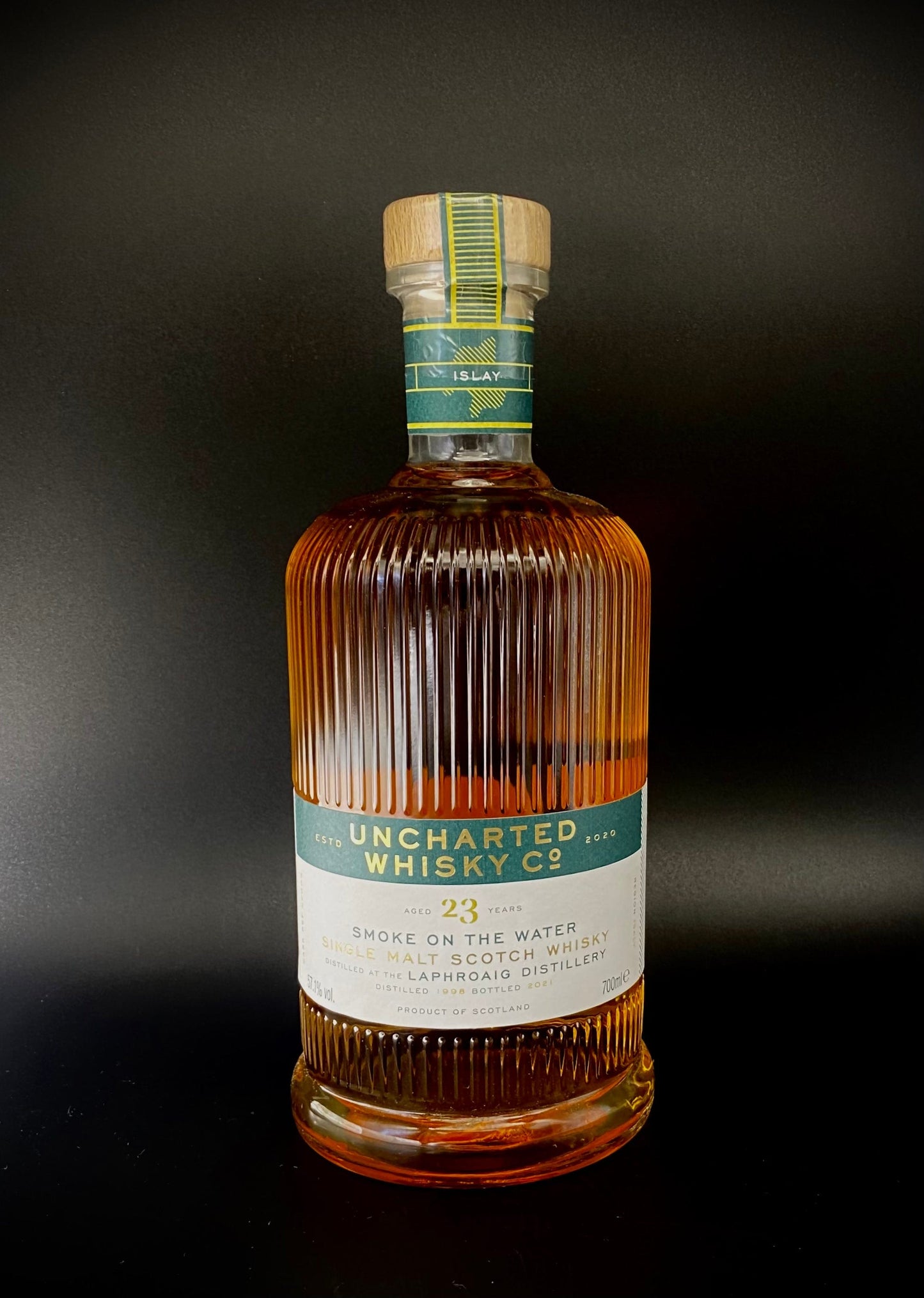 Horny Pony Laphroaig 23y/o 'Smoke on the Water' Uncharted Whisky Company 57.1%ABV 15ml / 30ml