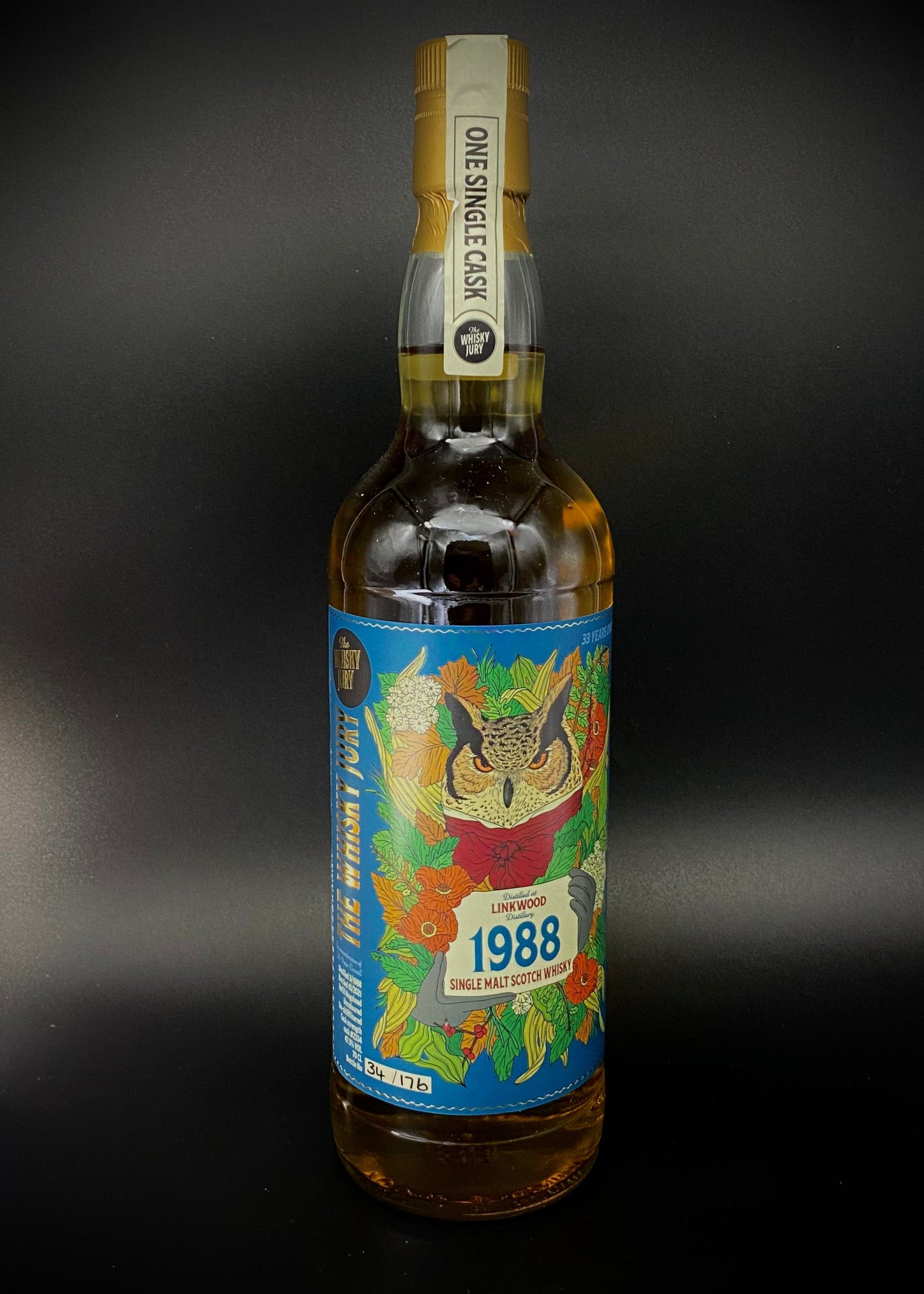 Horny Pony Linkwood 33y/o 1988 The Whisky Jury 49.2% 15ml / 30ml