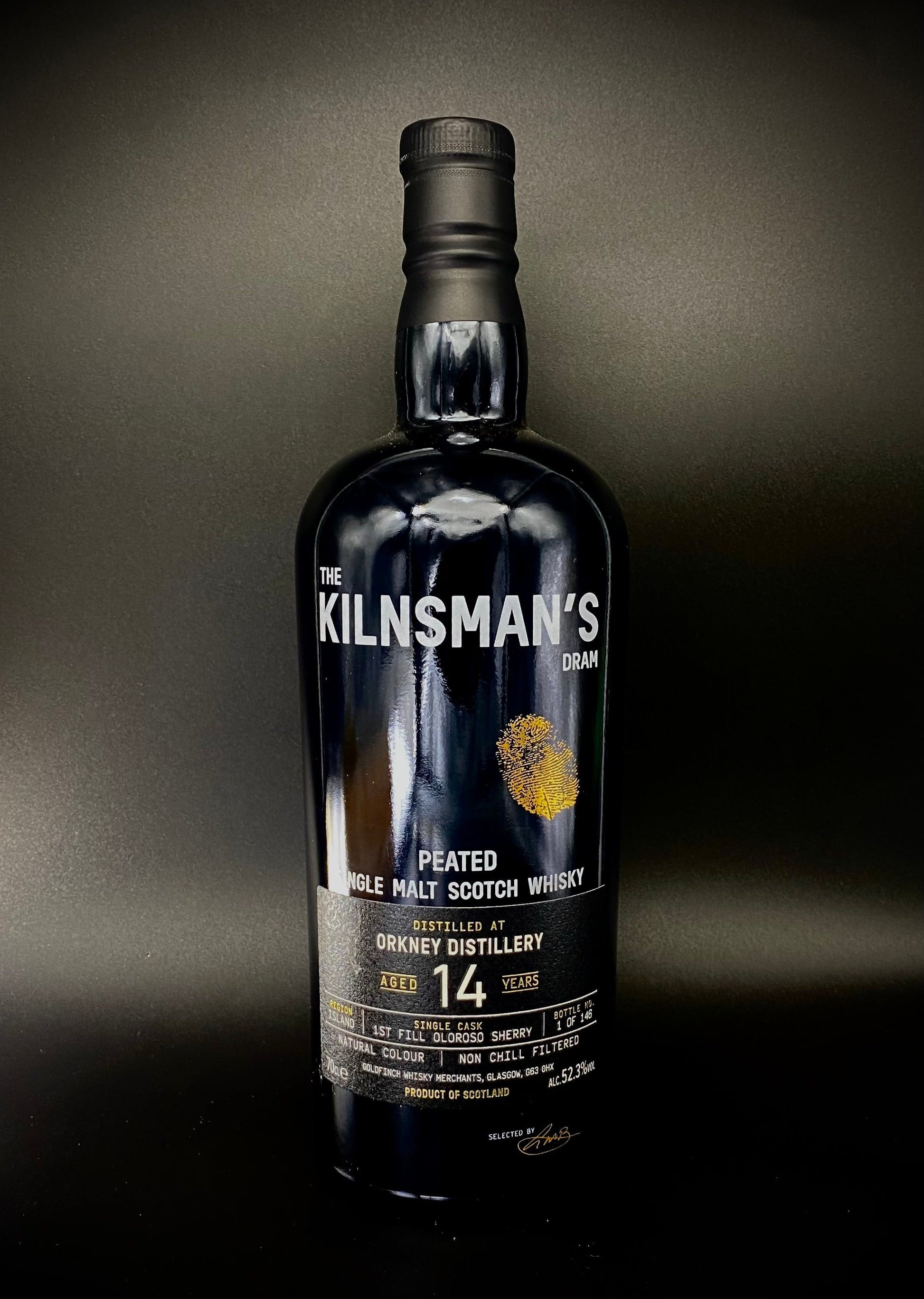 Horny Pony  Orkney 14y/o (Highland Park) The Kilnsman's Dram - 52.3%ABV - 30ml